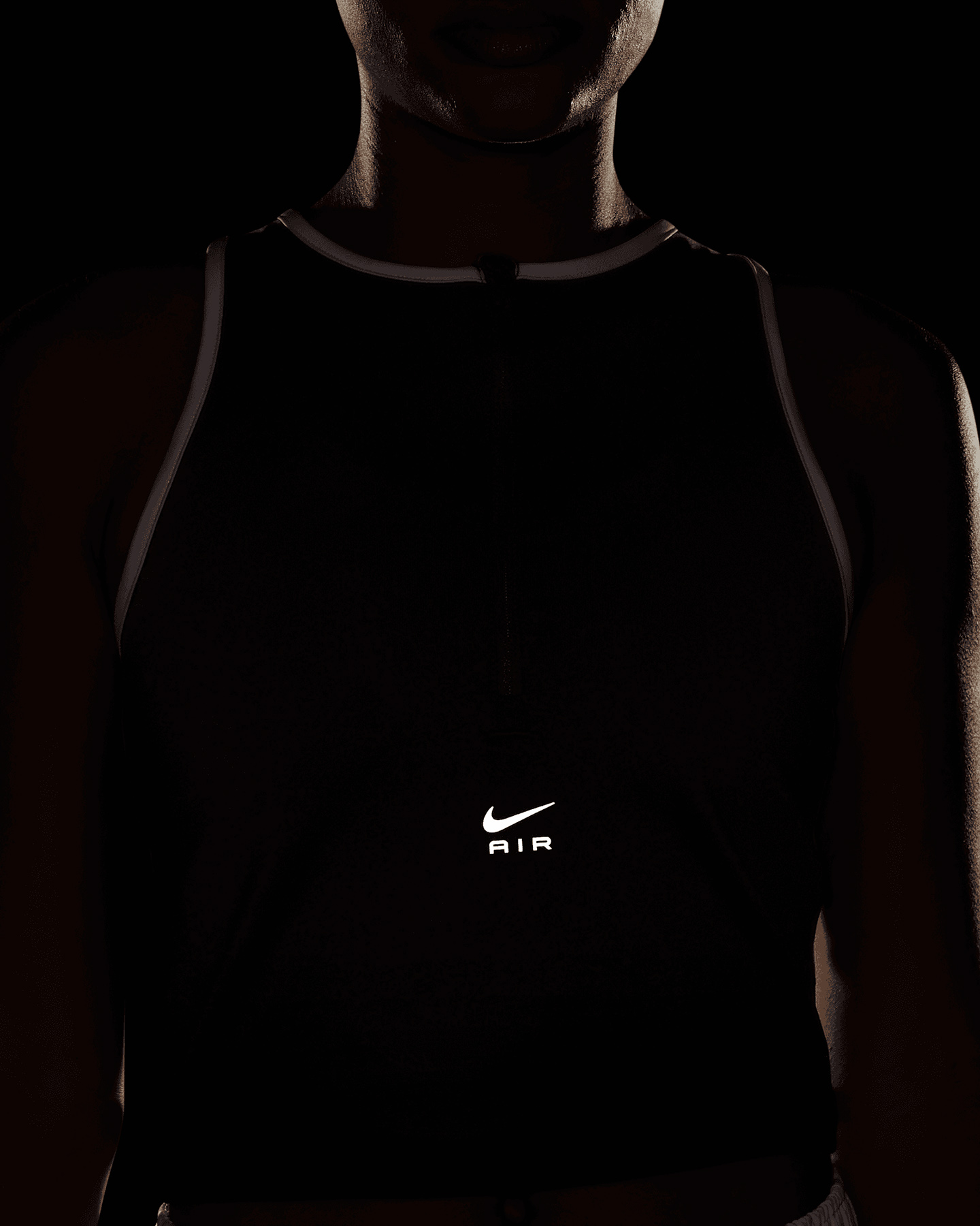 Canotta running NIKE AIR DRI FIT W - Nero - 5 | Cisalfa Sport