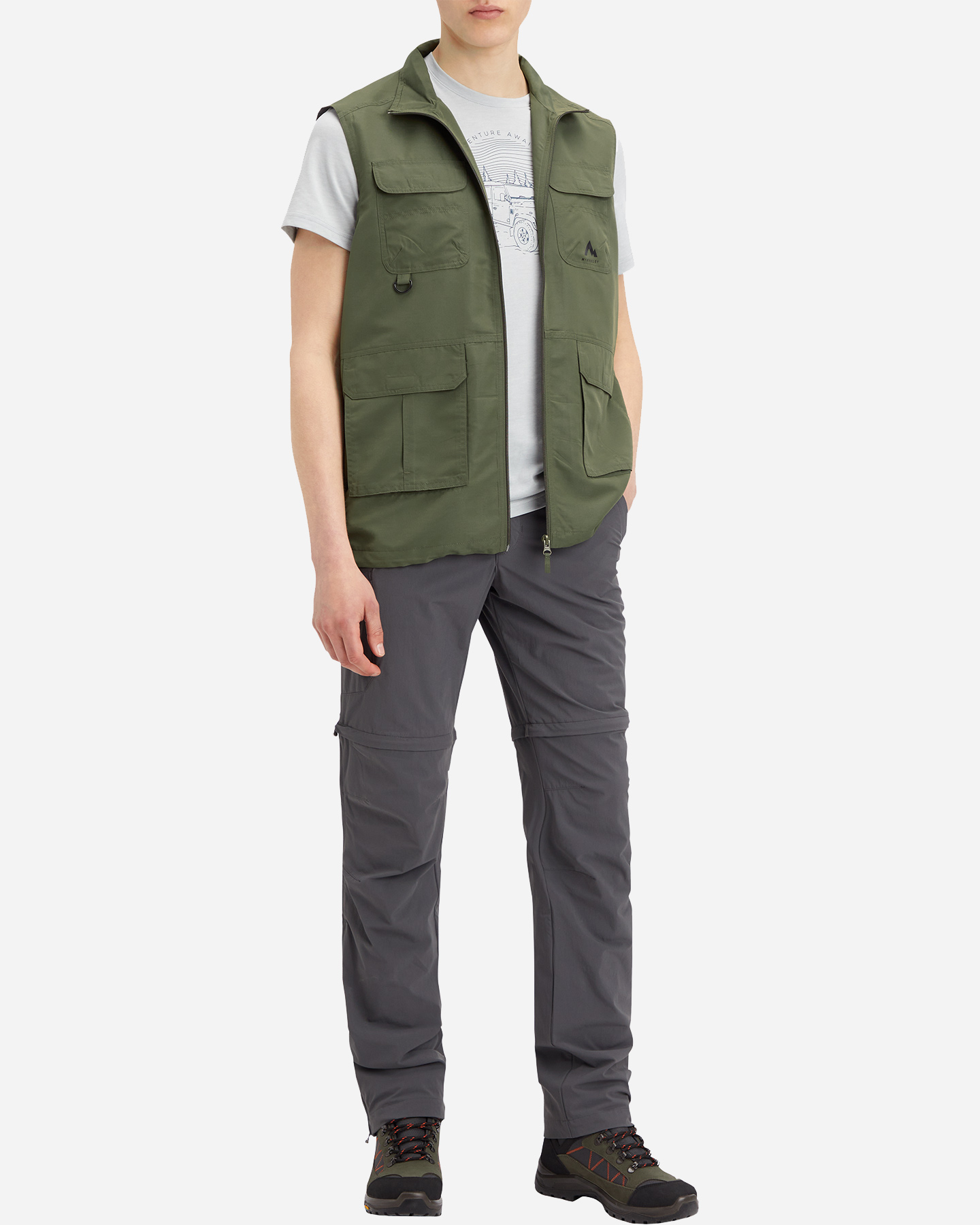 Gilet MCKINLEY WALKER IV M - Verde - 3 | Cisalfa Sport