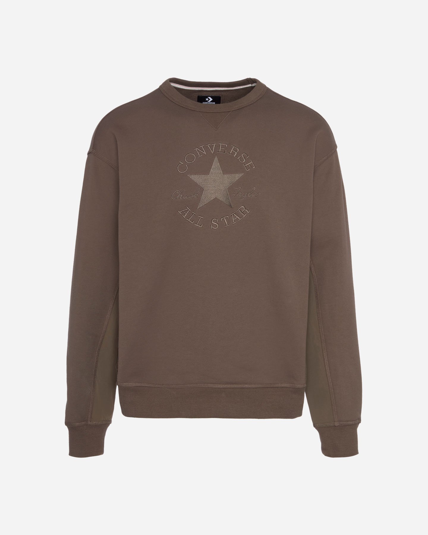 Felpa CONVERSE BIG LOGO M - Verde - 0 | Cisalfa Sport