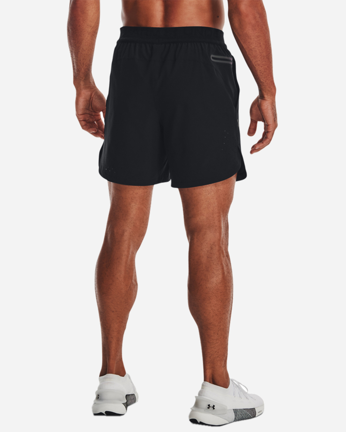 Pantalone training UNDER ARMOUR PEAK WOVEN M - Nero - 3 | Cisalfa Sport