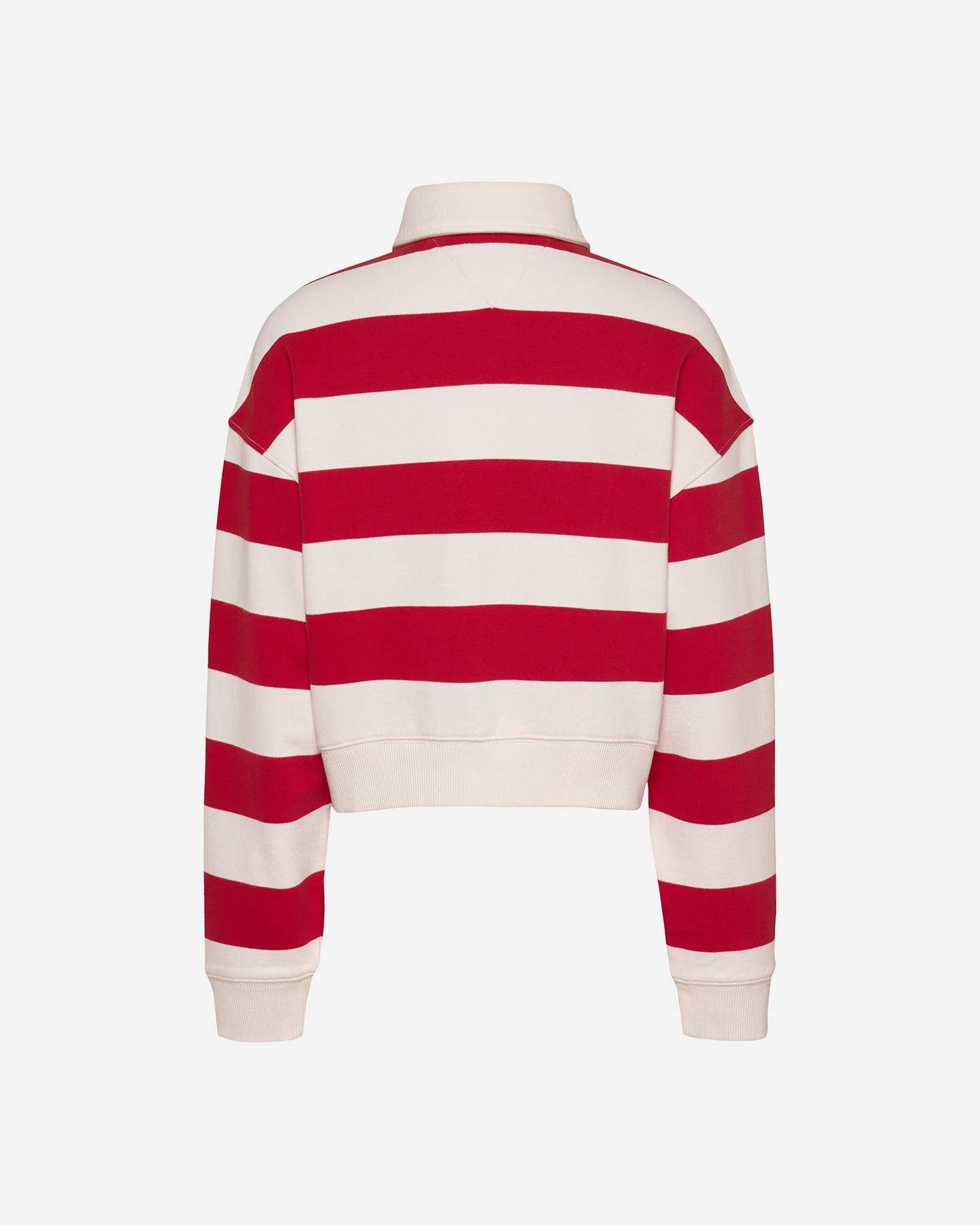 Polo TOMMY HILFIGER BOXY STRIPE W - Rosso - 1 | Cisalfa Sport