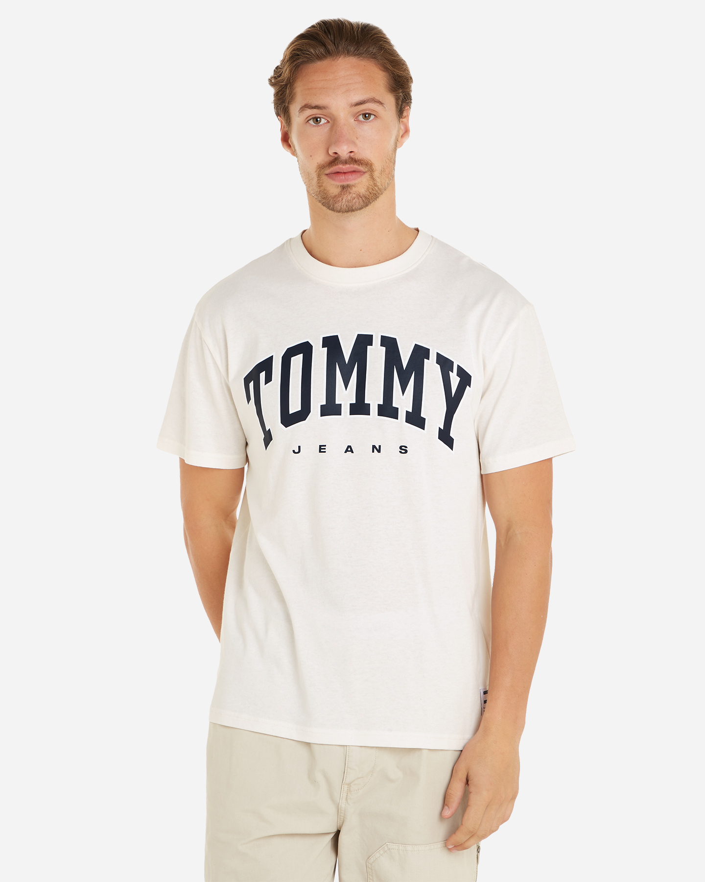 T-shirt TOMMY HILFIGER BIG LOGO M - Bianco - 2 | Cisalfa Sport