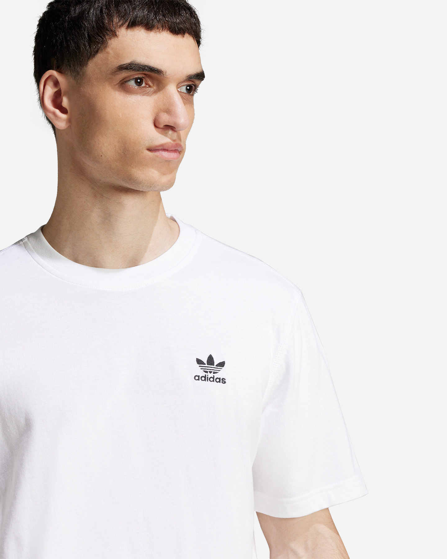 T-shirt ADIDAS ESSENTIAL M - Bianco - 3 | Cisalfa Sport