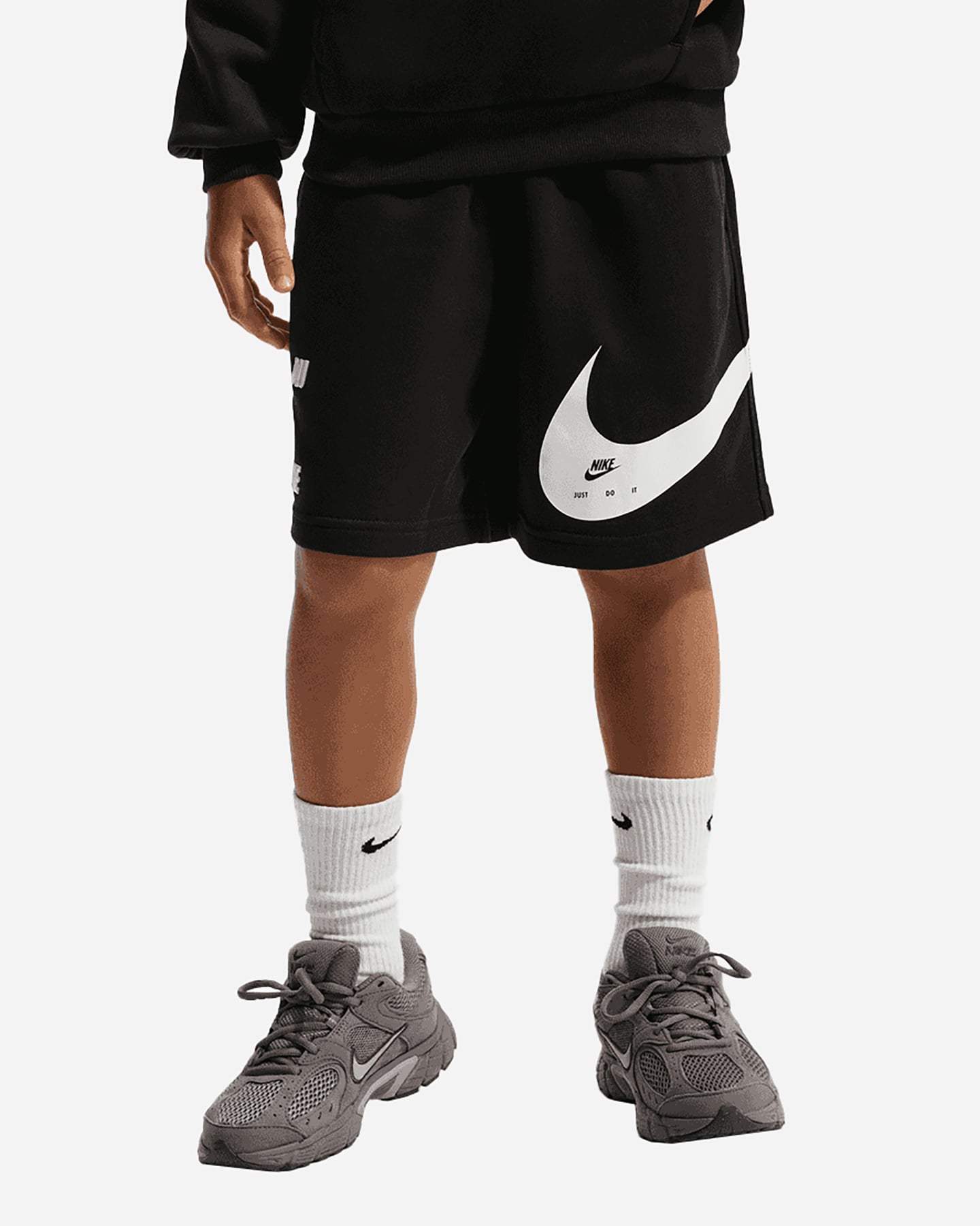Pantaloncini NIKE BIG SWOOSH JR - Nero - 0 | Cisalfa Sport