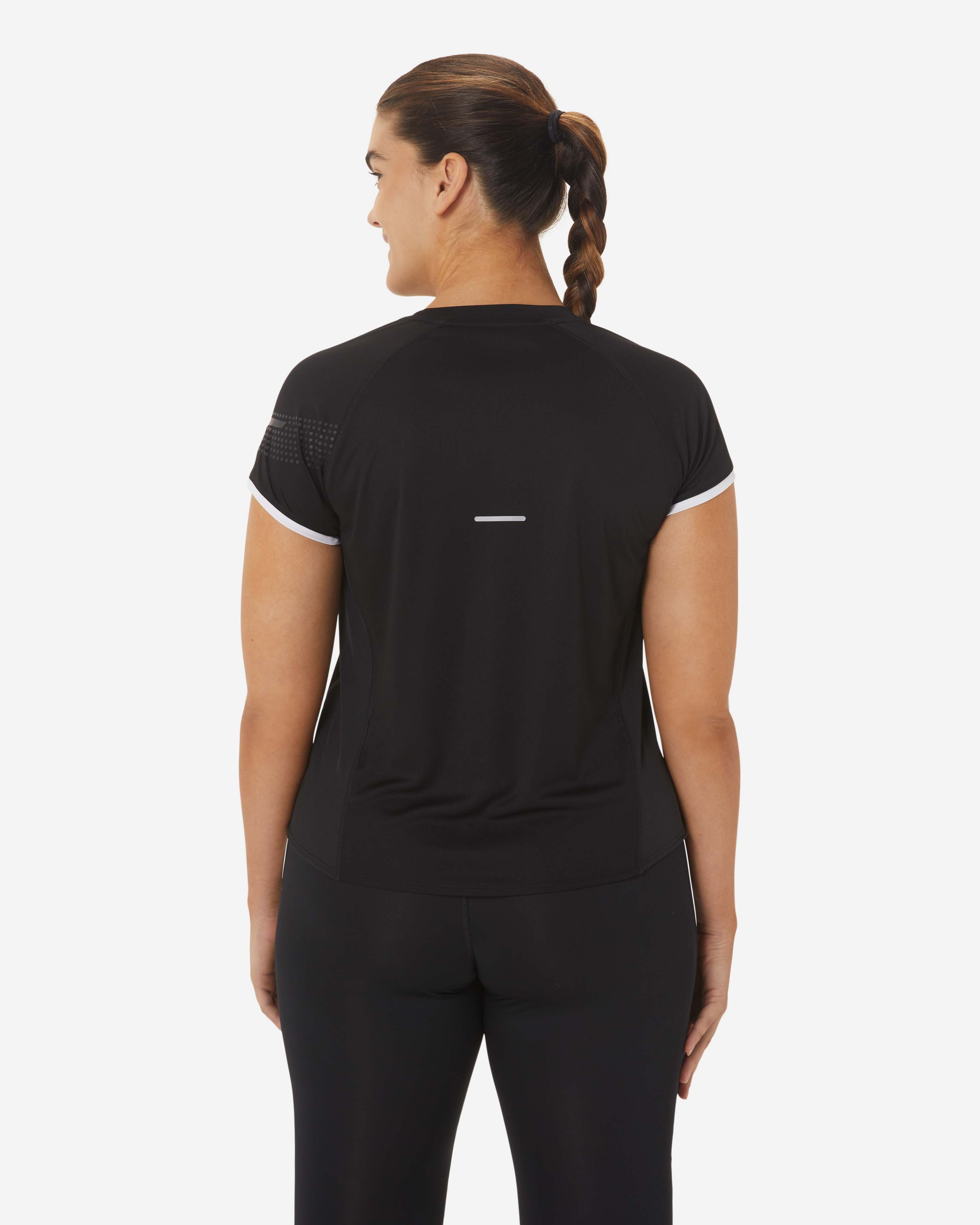 T-shirt running ASICS ICON W - Nero - 2 | Cisalfa Sport