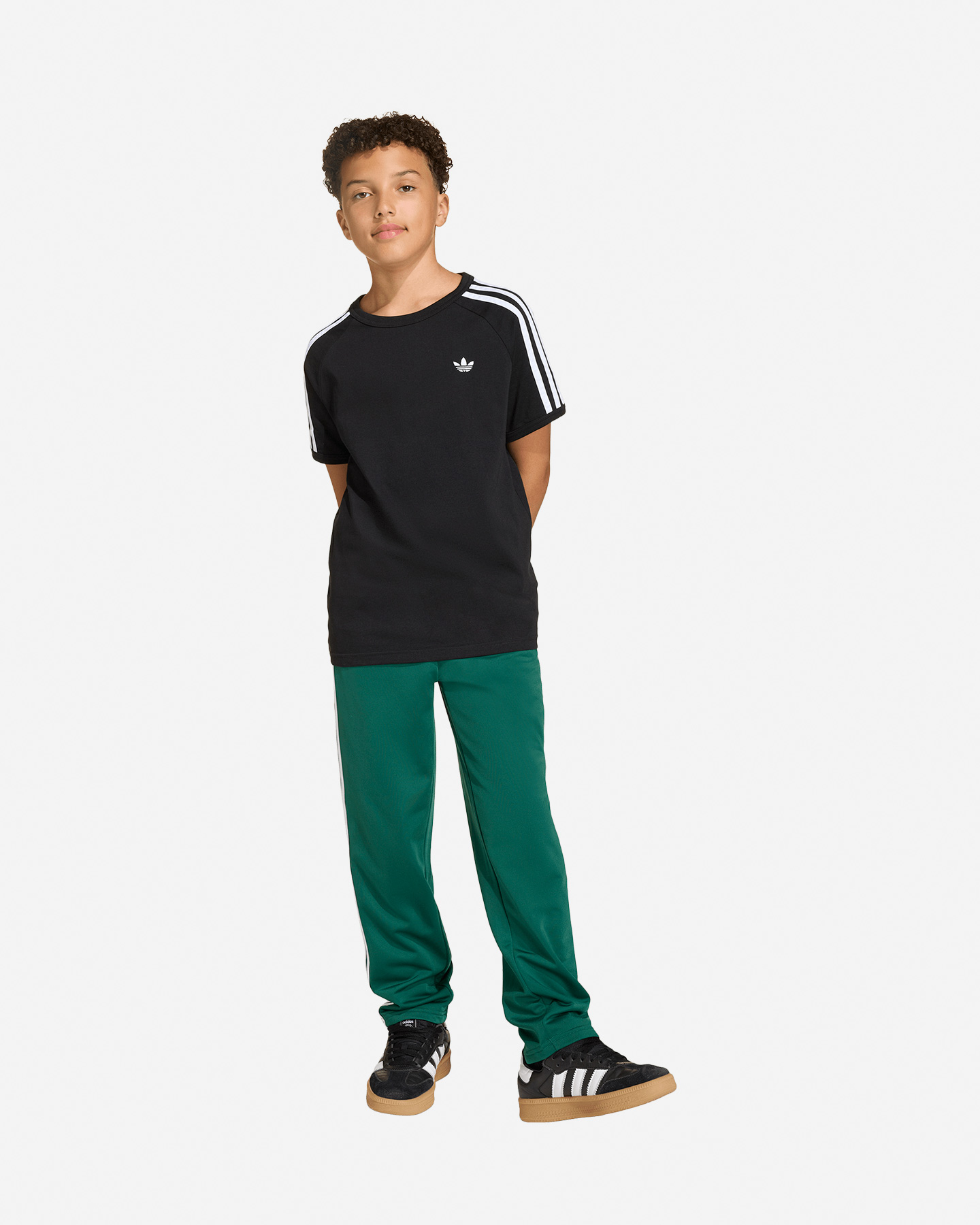 T-shirt ADIDAS 3STRIPES JR - Nero - 3 | Cisalfa Sport