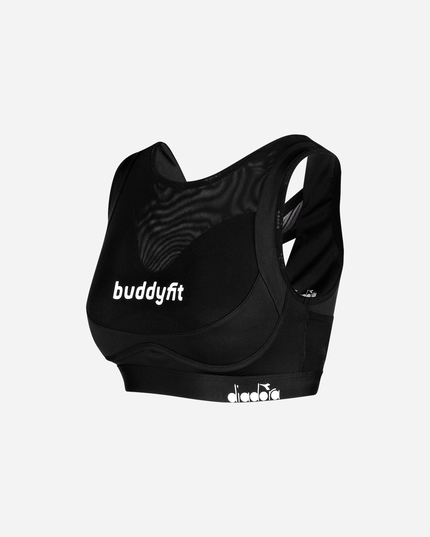 Bra training DIADORA NYLON ELAST LOG BUDDYFIT W - Nero - 0 | Cisalfa Sport