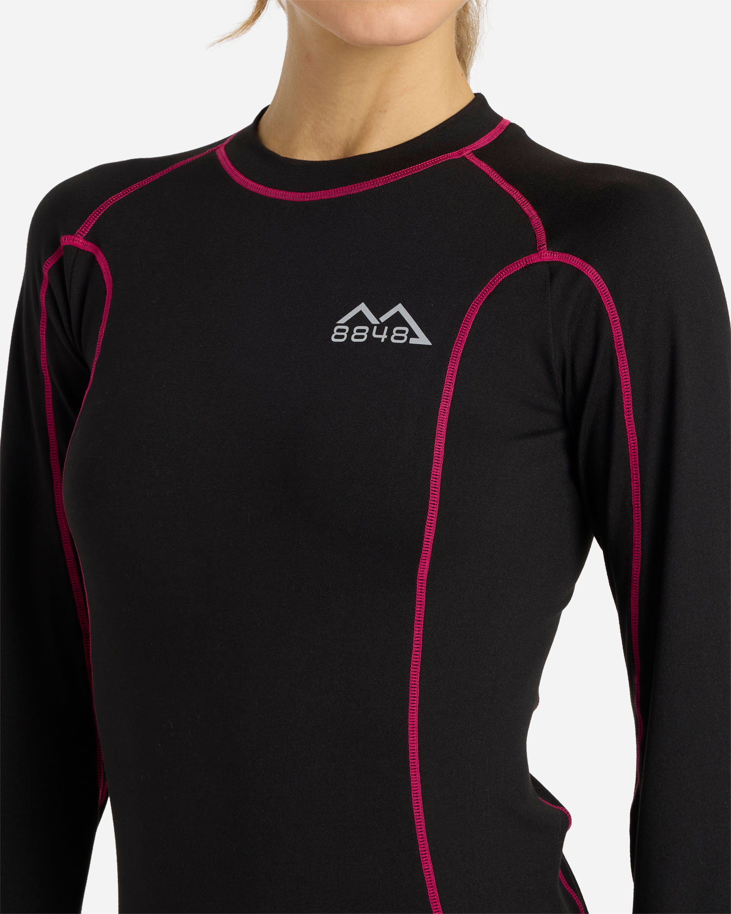 Maglia intimo tecnico 8848 MOUNTAIN ESSENTIAL W - Nero - 5 | Cisalfa Sport