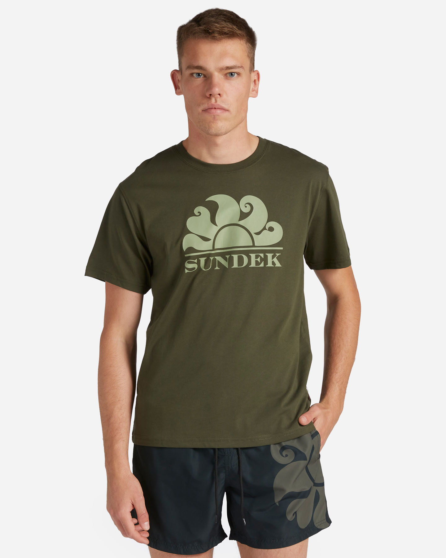 T-shirt SUNDEK LOGO SUN M - Verde - 0 | Cisalfa Sport