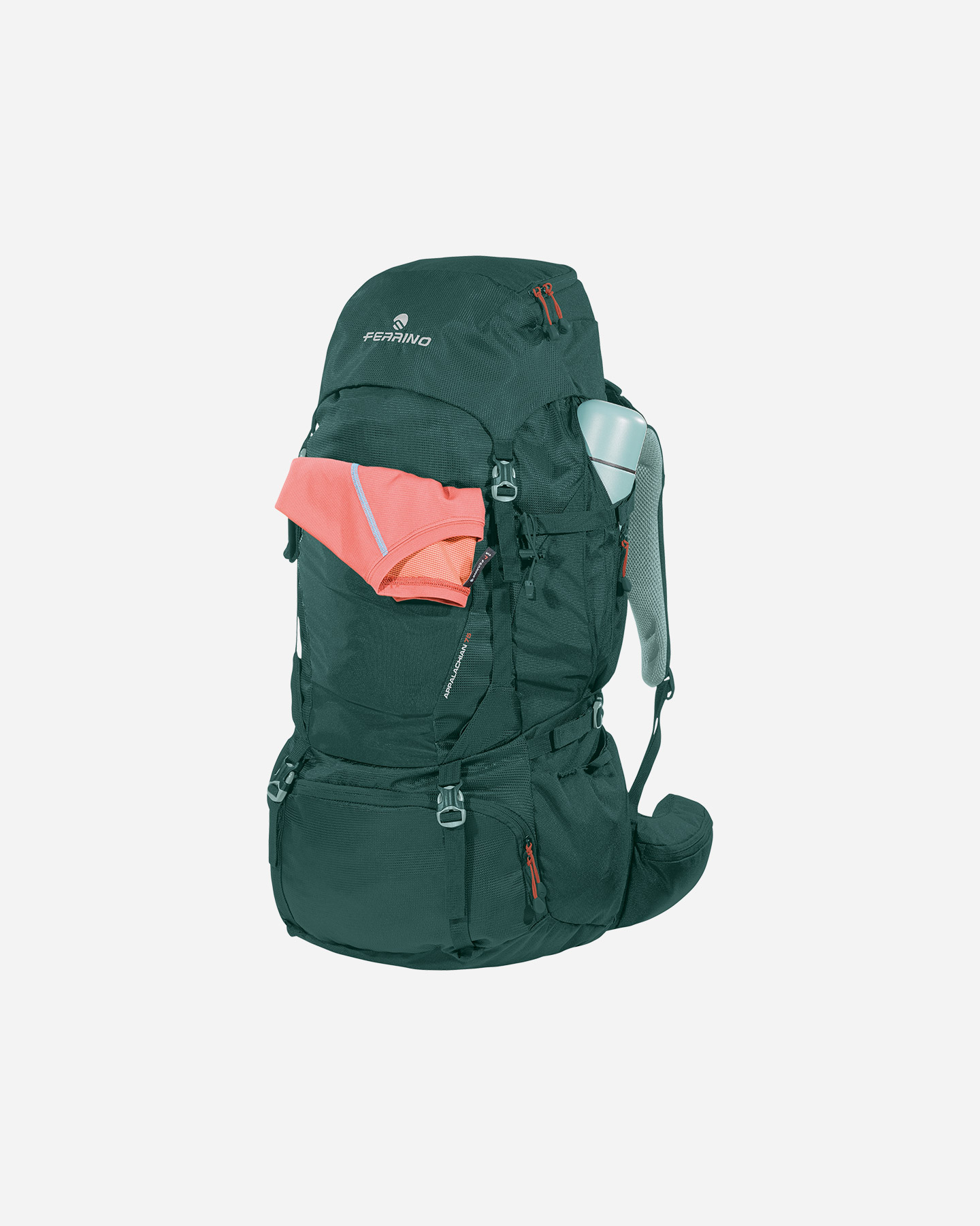 Zaino trekking FERRINO APPALACHIAN 75  - Verde - 1 | Cisalfa Sport