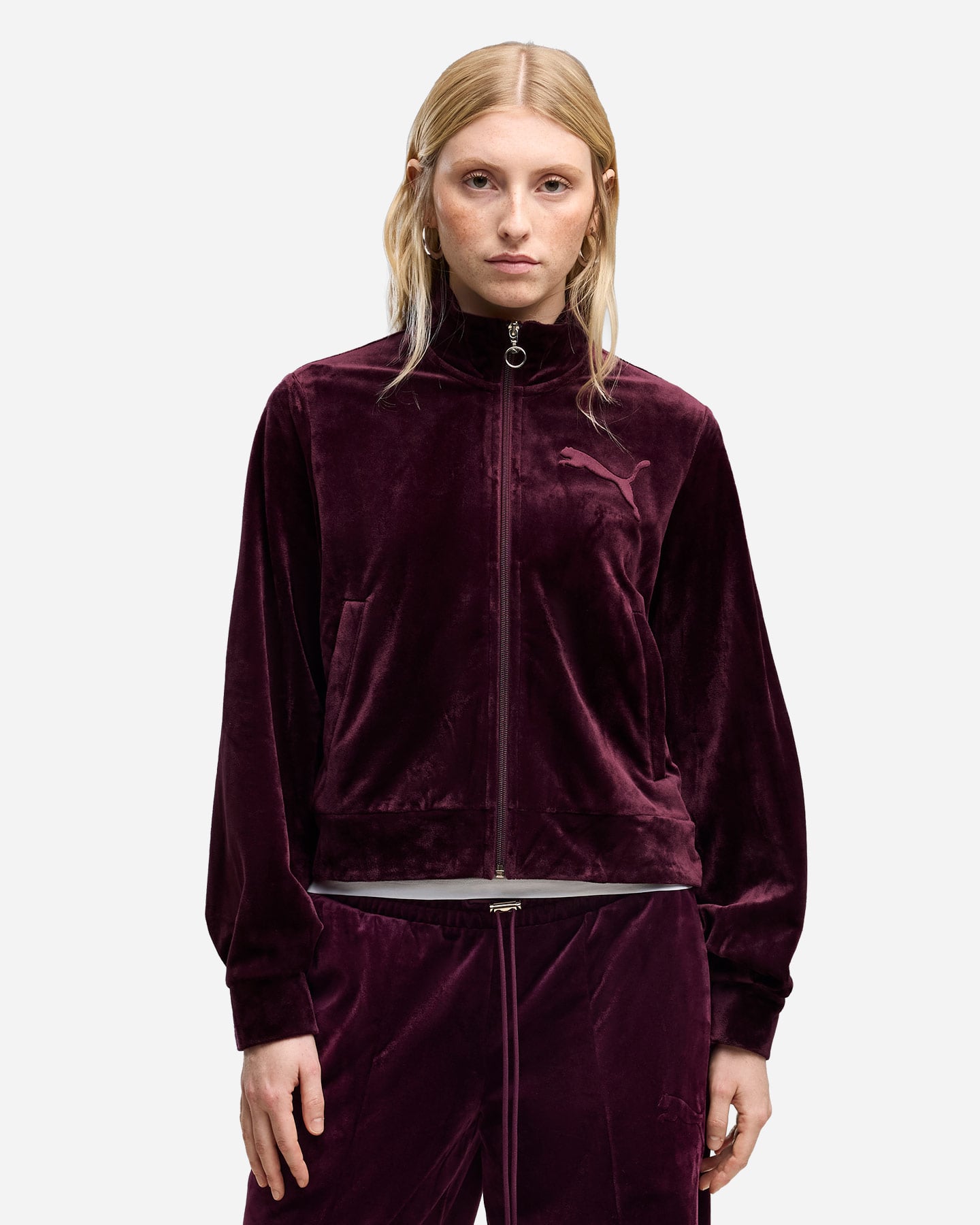 Felpa PUMA ESSENTIAL ELEVATED W - Viola - 2 | Cisalfa Sport