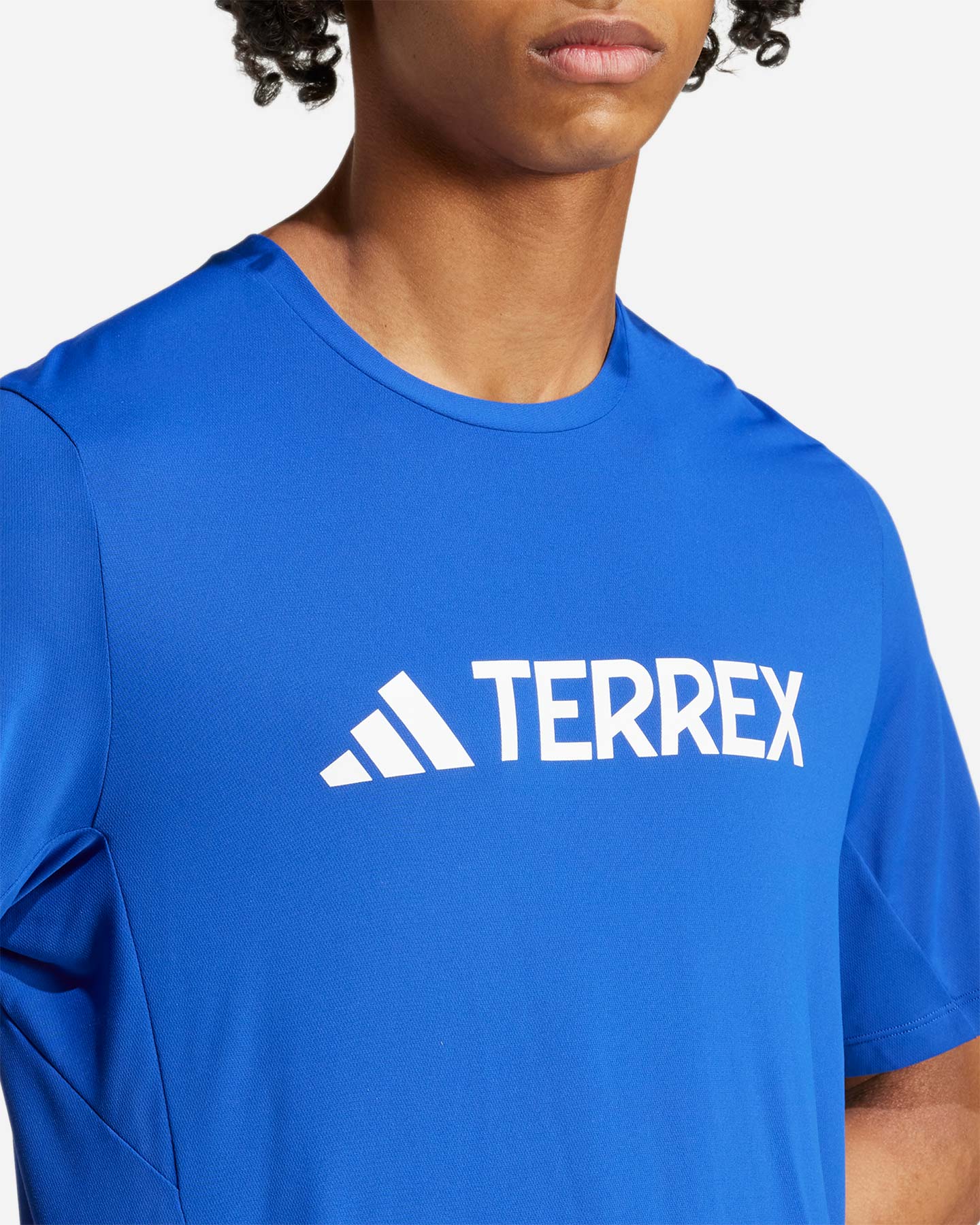 T-shirt ADIDAS MT LOG TECH M - Blu - 3 | Cisalfa Sport