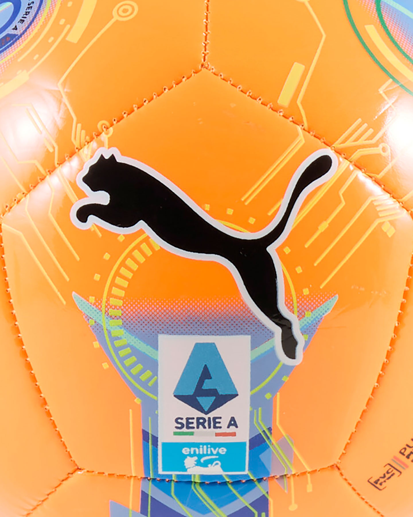 Mini pallone PUMA MINI ORBITA SERIE A HI-VIS 25-26  - Color mix - 2 | Cisalfa Sport