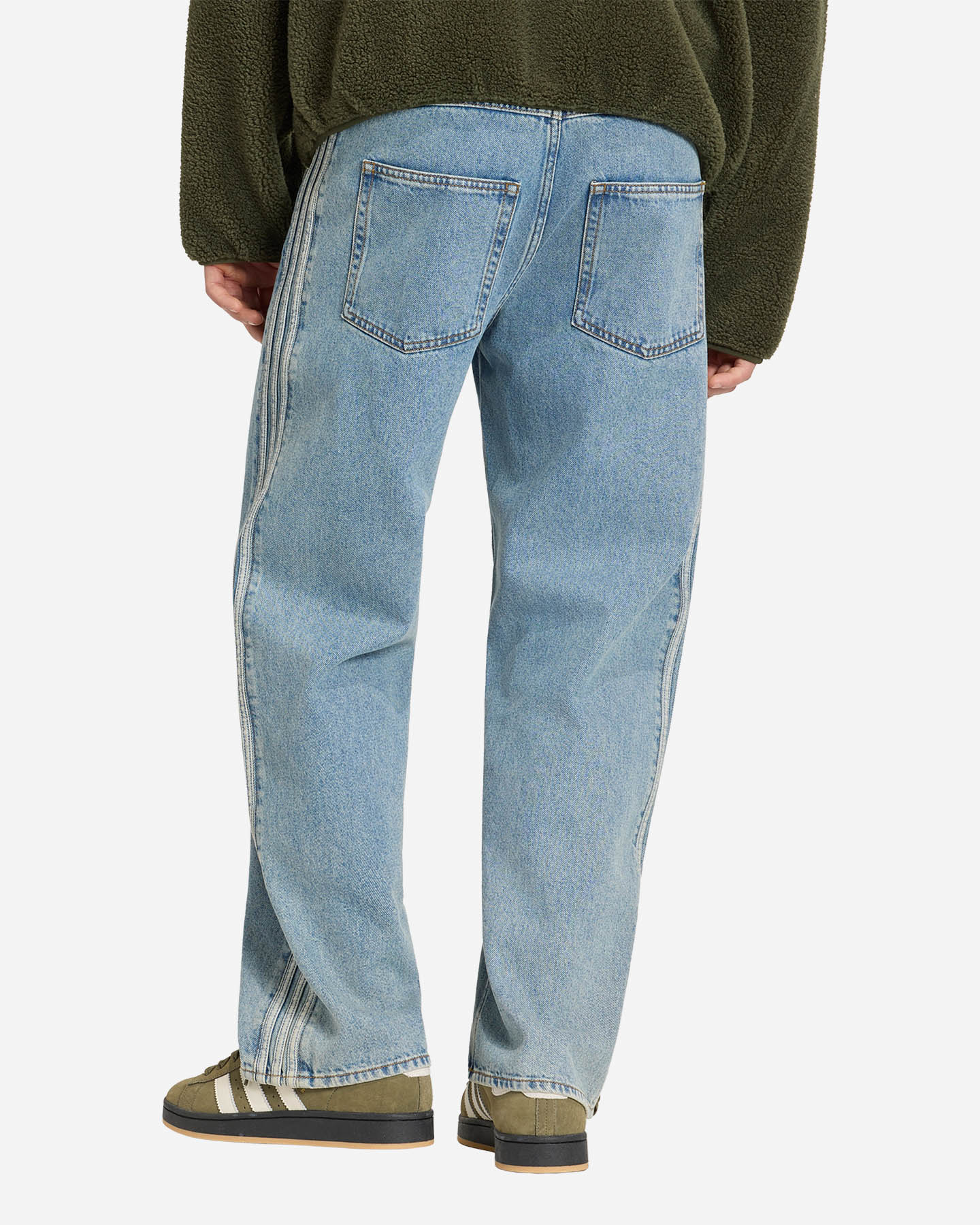 Pantalone ADIDAS FIREBIRD ADICOLOR M - Denim - 3 | Cisalfa Sport