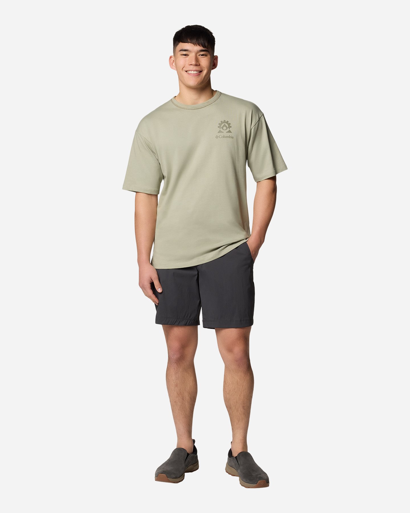 Pantaloncini COLUMBIA LANDROAMER II M - Nero - 5 | Cisalfa Sport