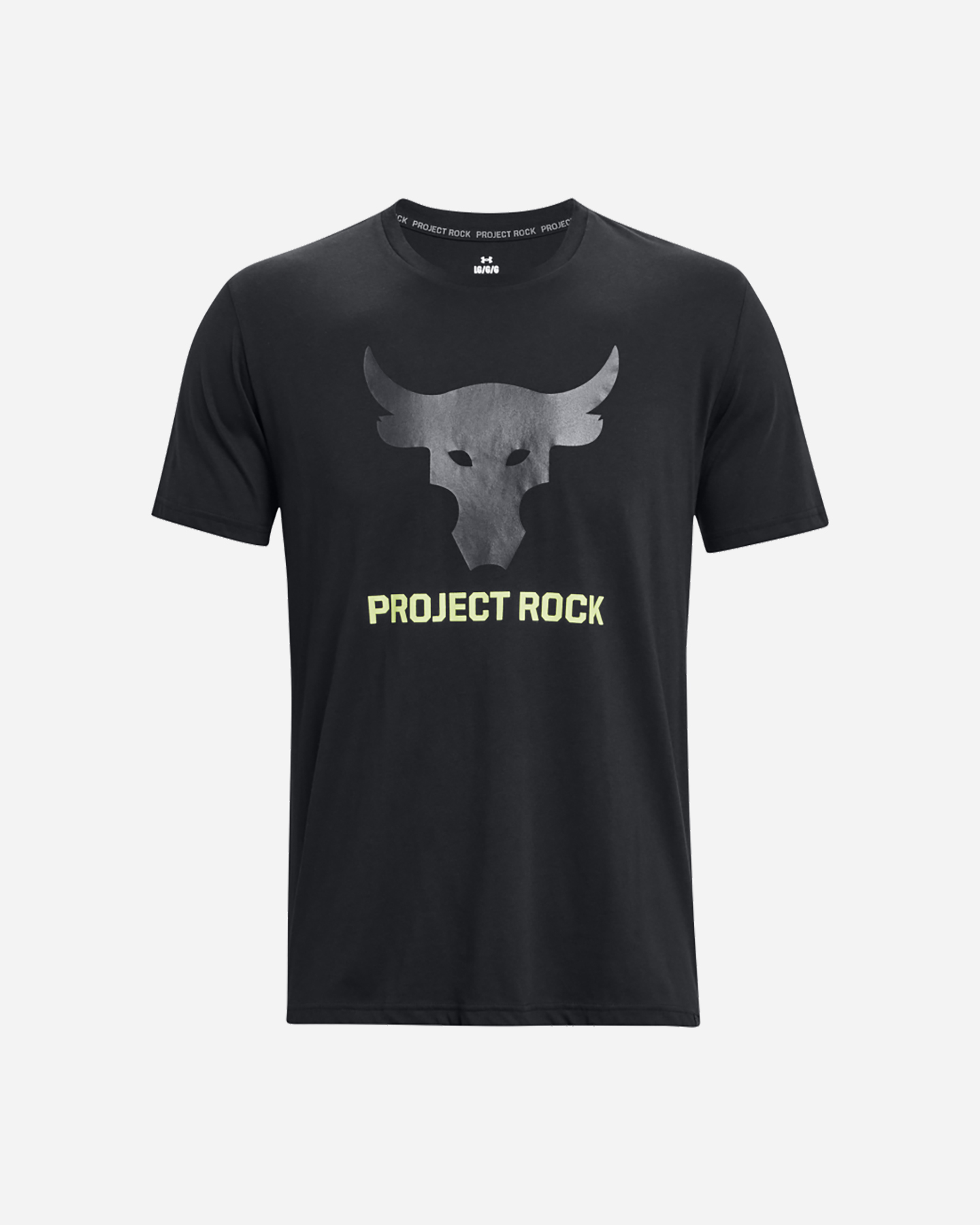 T-shirt UNDER ARMOUR THE ROCK PJT ROCK BRAHMA BULL M - Nero - 0 | Cisalfa Sport