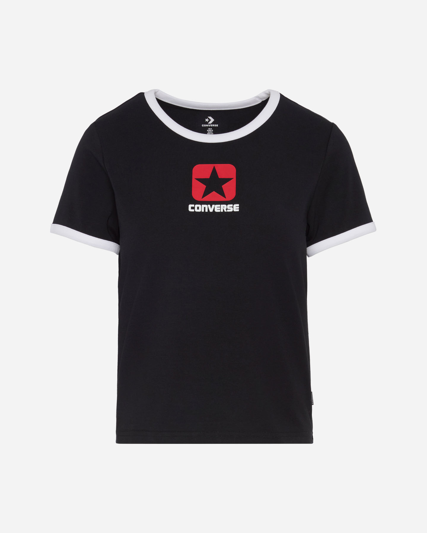 T-shirt CONVERSE BOX STAR W - Nero - 0 | Cisalfa Sport