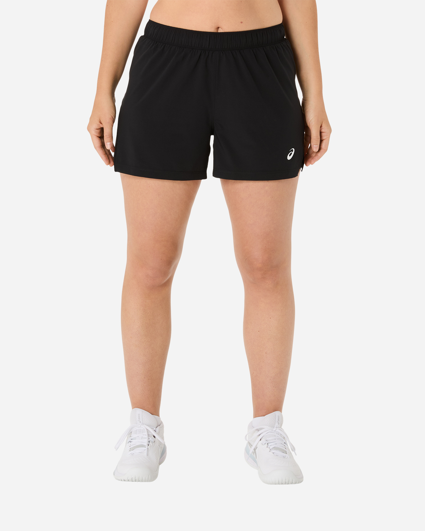 Asics Court 2in1 W - Pantaloncini Tennis - Donna - Nero