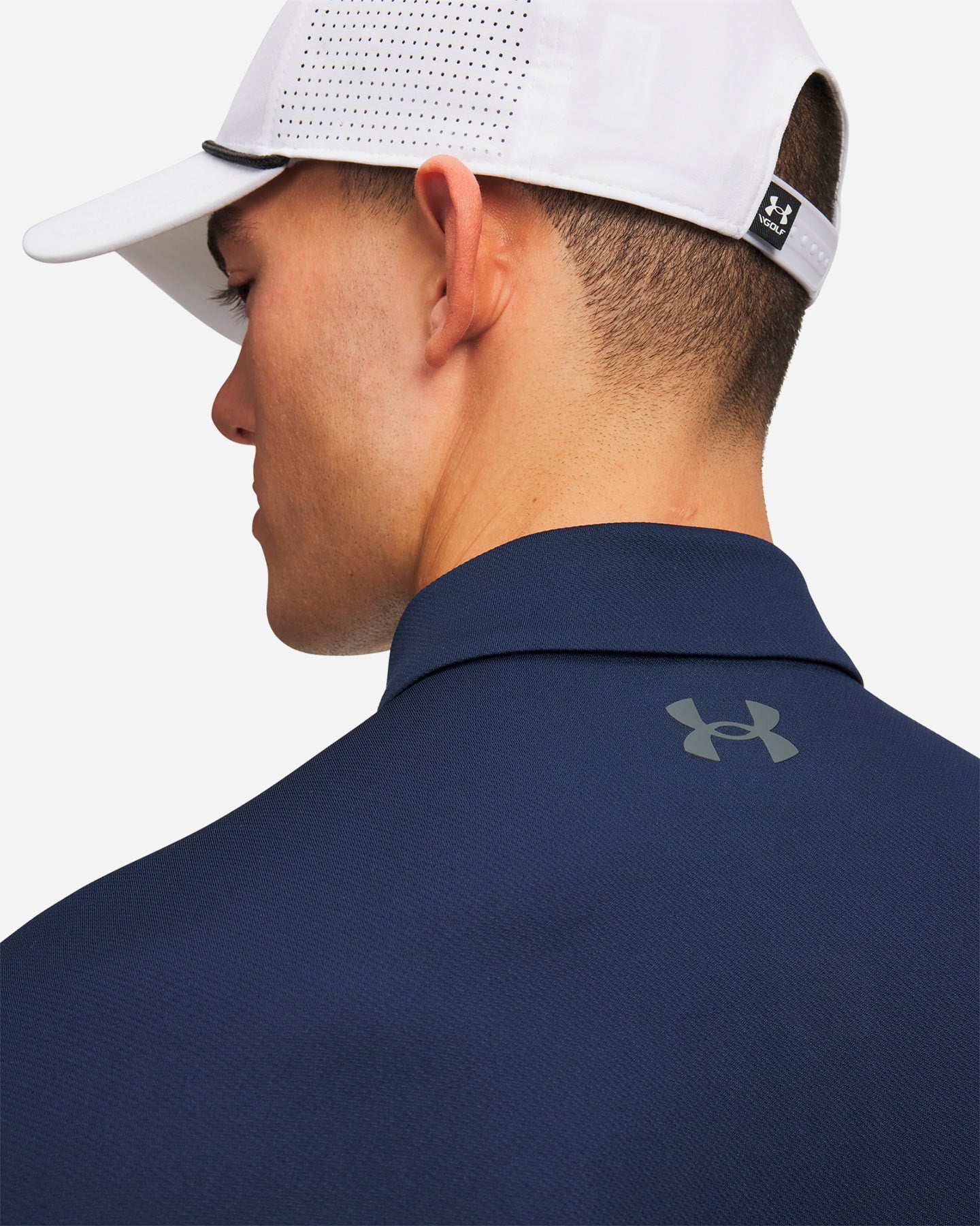 T-shirt UNDER ARMOUR MATCHPLAY M - Blu Navy - 2 | Cisalfa Sport