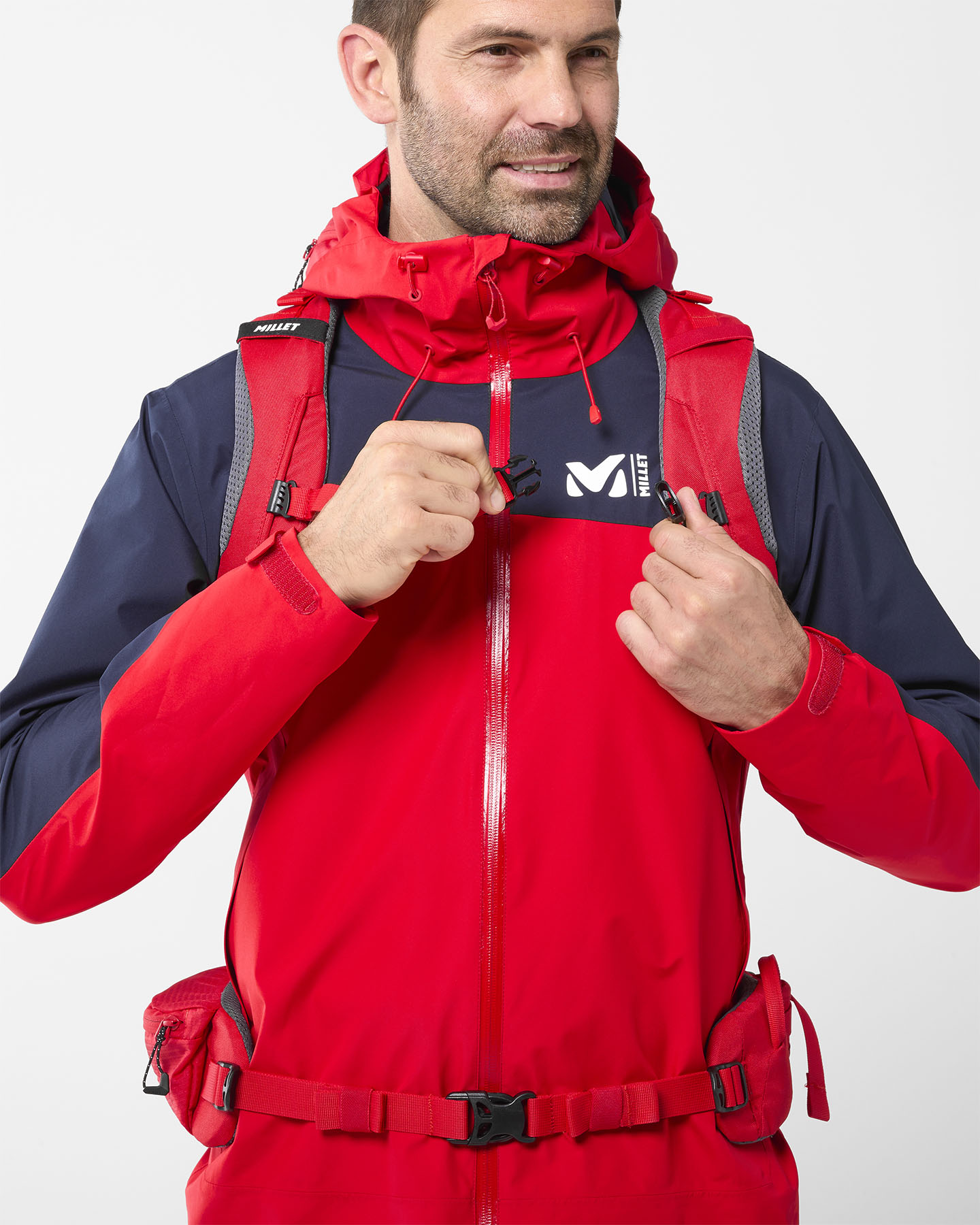 Zaino alpinismo MILLET PEUTEREY I35+10  - Rosso - 4 | Cisalfa Sport