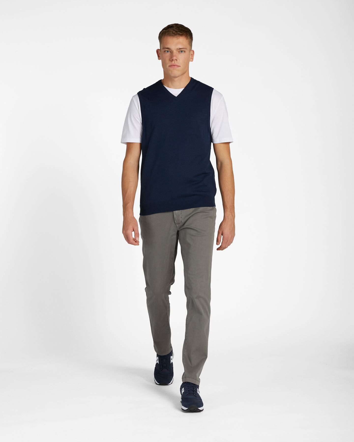 Maglia gilet DACK'S CASUAL CITY M - Blu - 3 | Cisalfa Sport