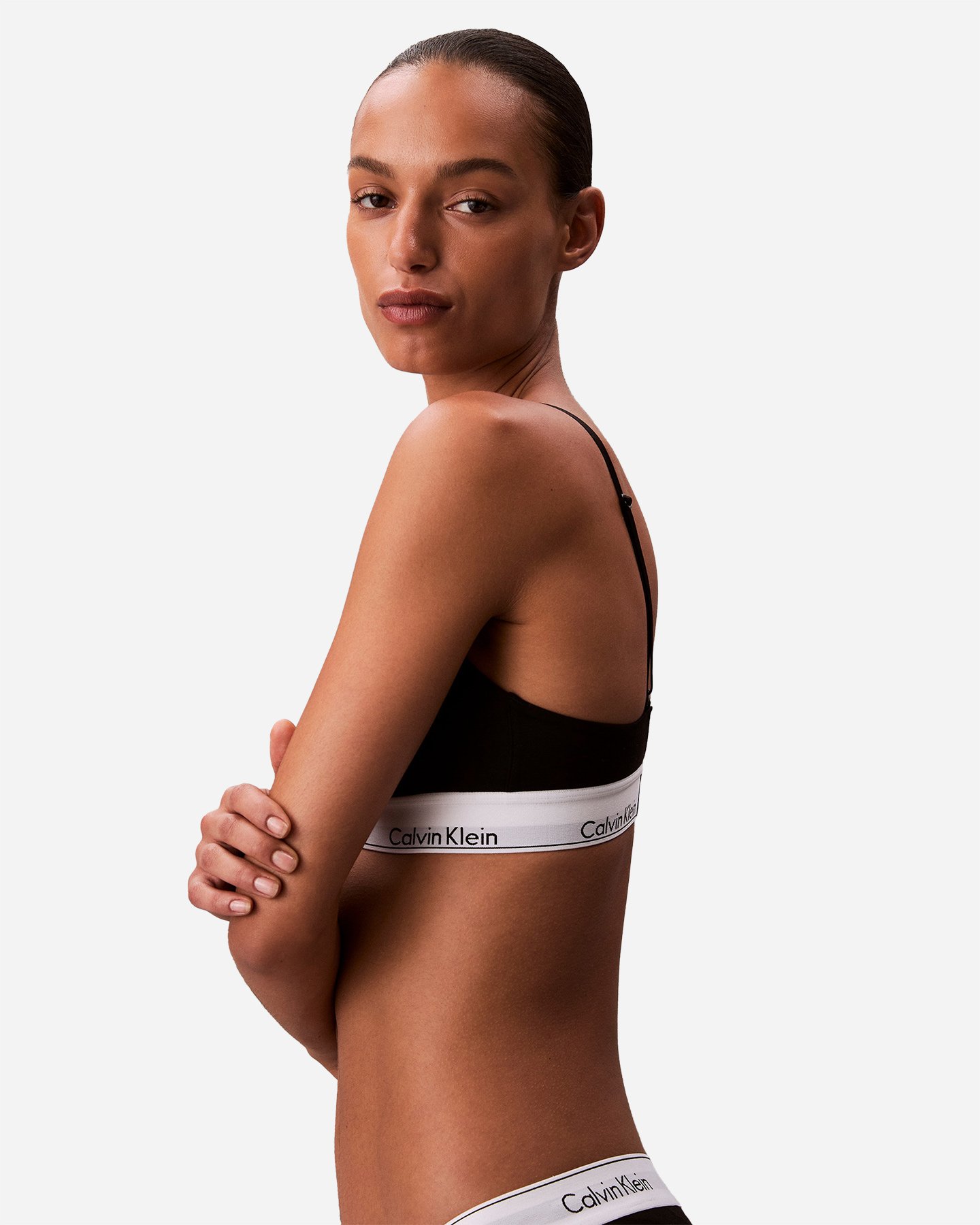 Intimo CALVIN KLEIN UNDERWEAR LIGHTLY LINED TRIANGLE W - Nero - 3 | Cisalfa Sport