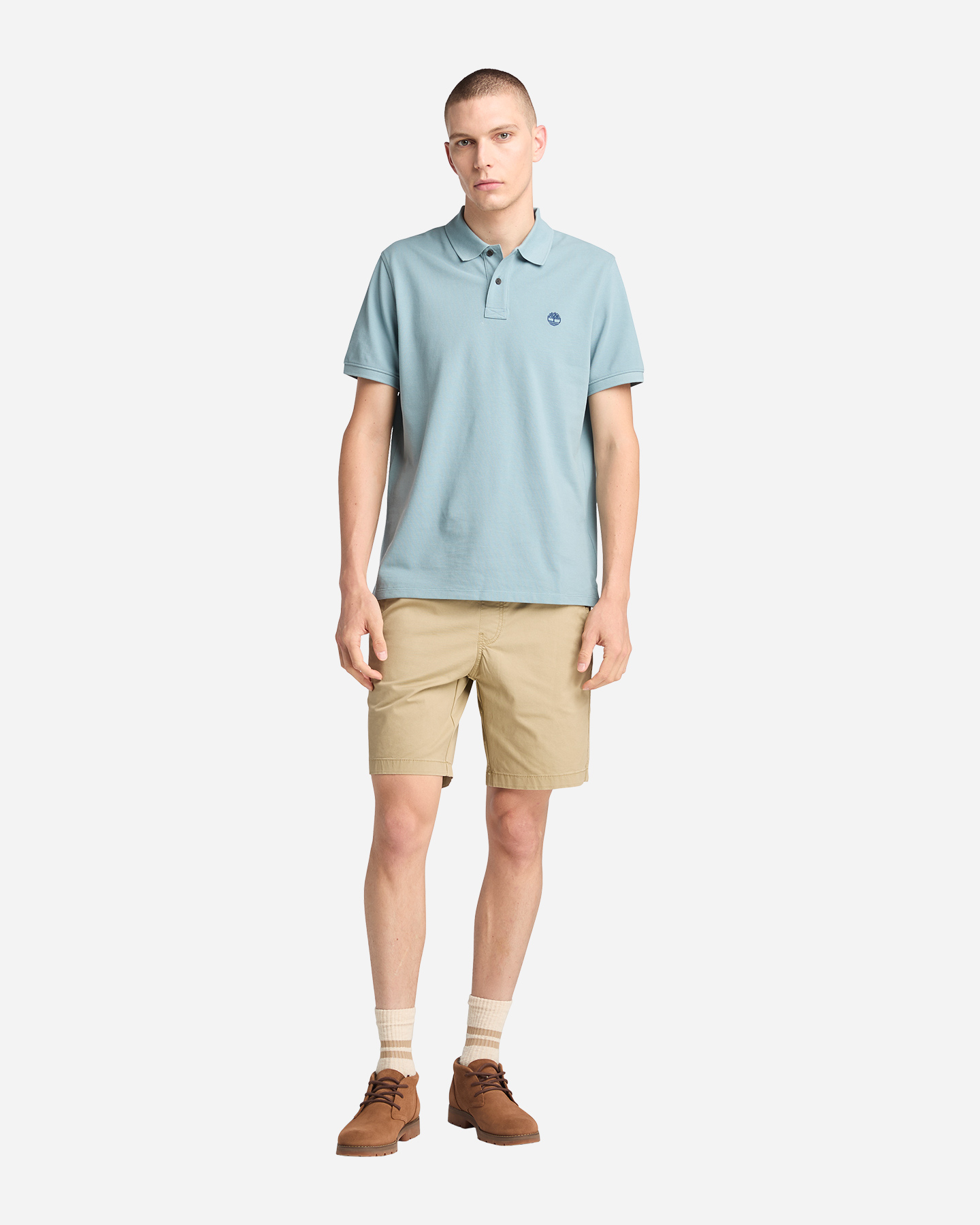 Polo TIMBERLAND SMALL LOGO M - Azzurro - 3 | Cisalfa Sport