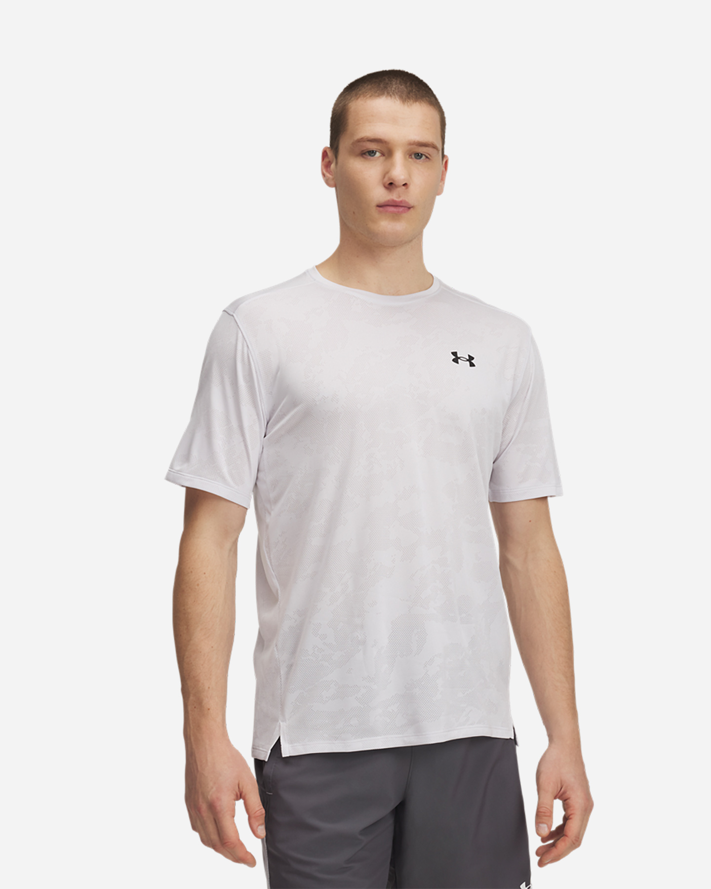 T-shirt training UNDER ARMOUR TECH VENT M - Grigio - 0 | Cisalfa Sport