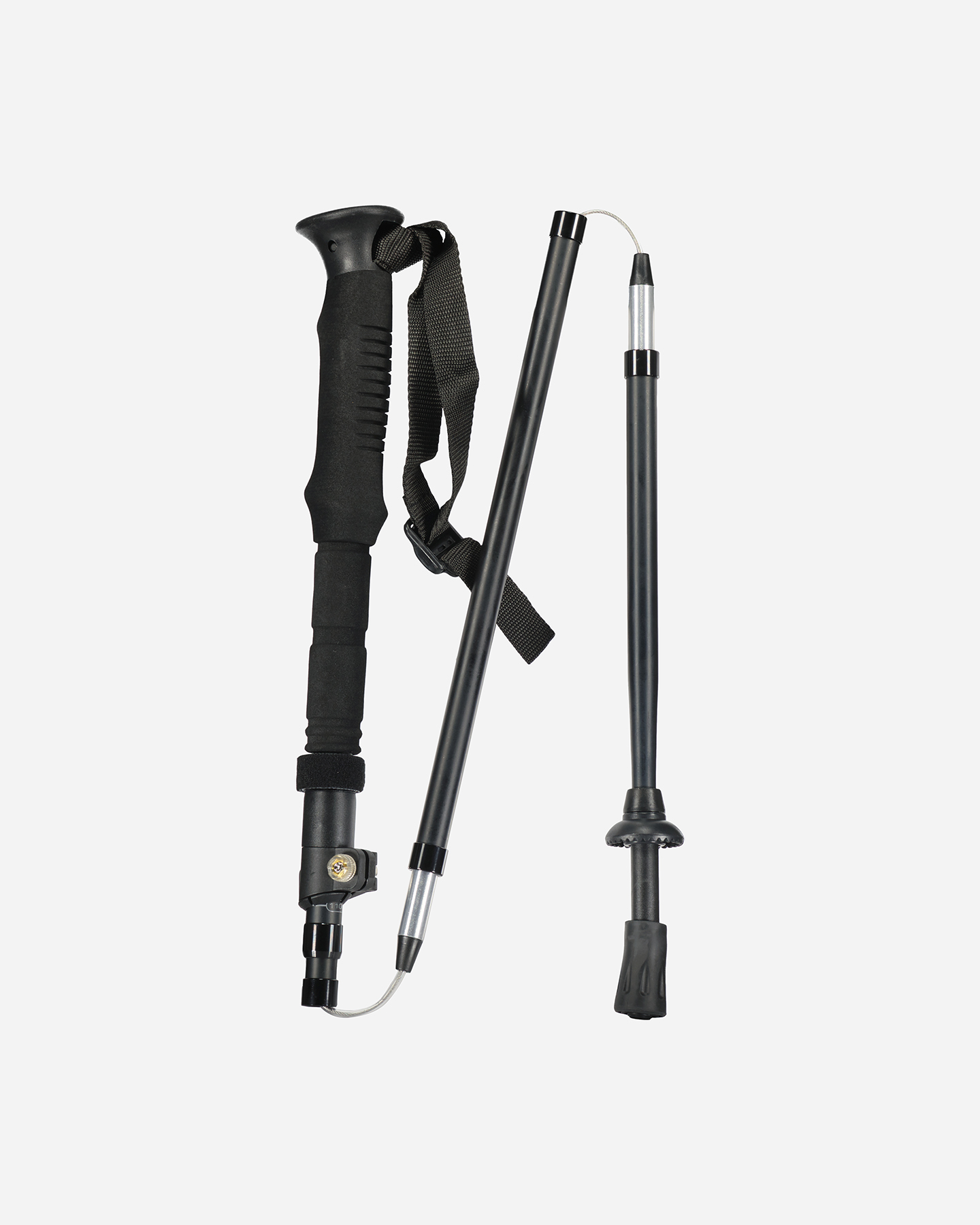 Bastoncini trekking 8848 XTR ALU FOLDABLE  - Nero - 1 | Cisalfa Sport