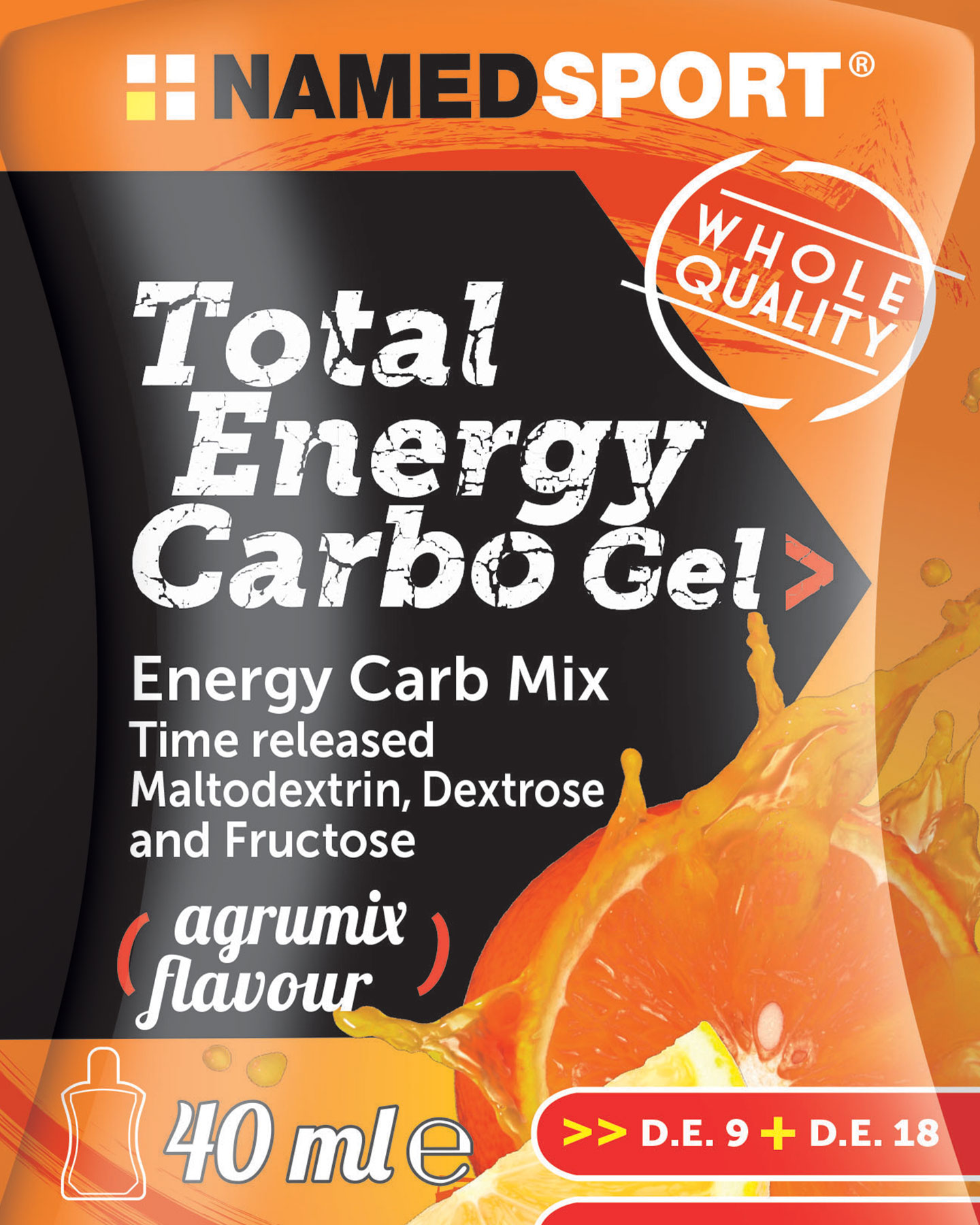 Energetico NAMED SPORT TOTAL ENERGY CARBO GEL 40 ML  - Color mix - 1 | Cisalfa Sport