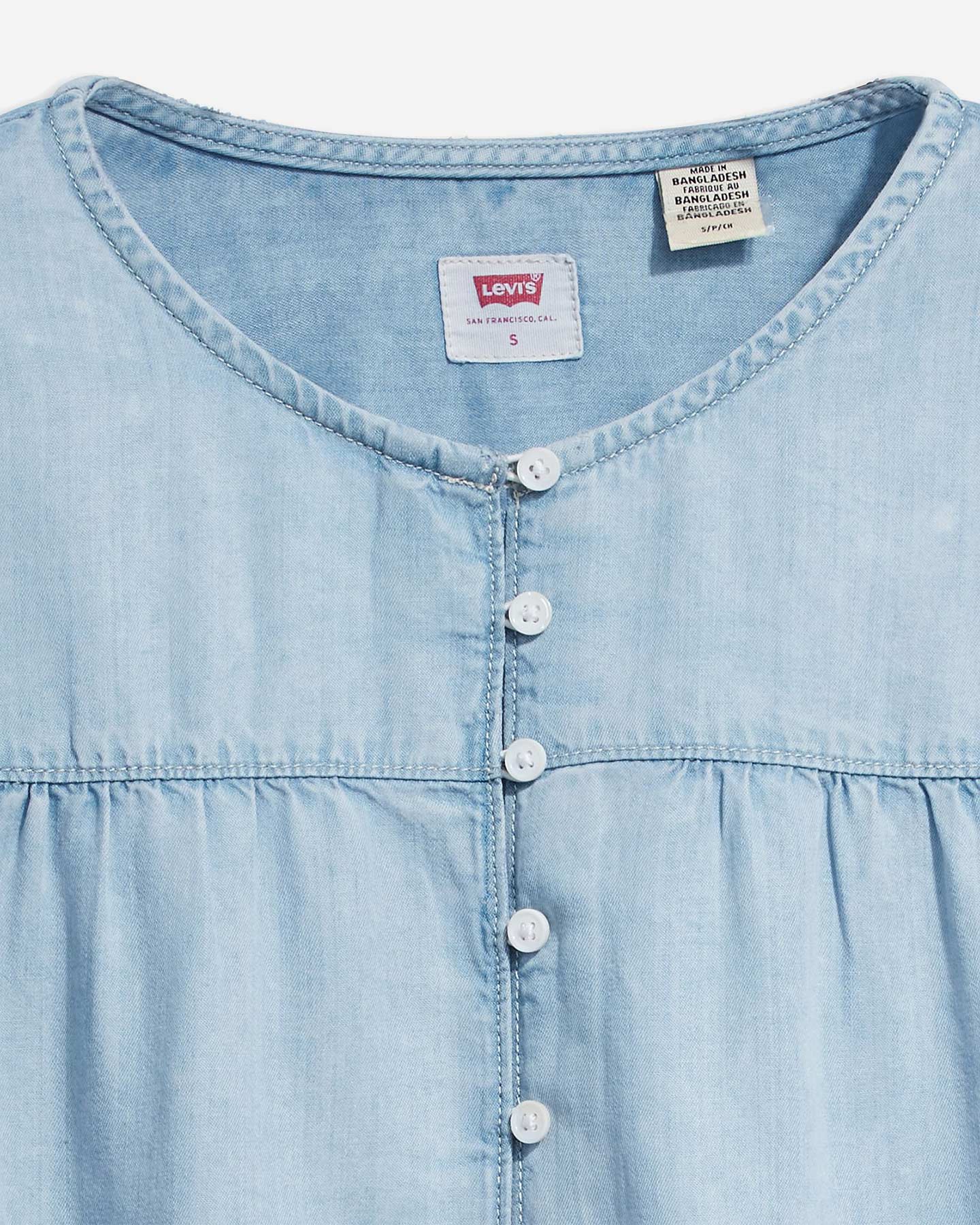 Camicia LEVI'S ESSENTIAL WESTERN W - Denim - 3 | Cisalfa Sport