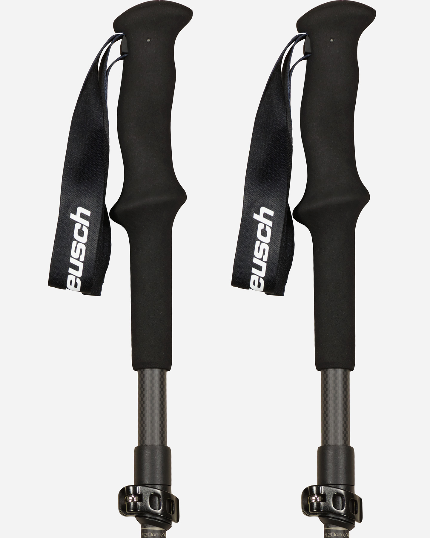 Bastoncini trekking REUSCH EXCALIBUR CARBON FOLDABLE - Nero - 3 | Cisalfa Sport