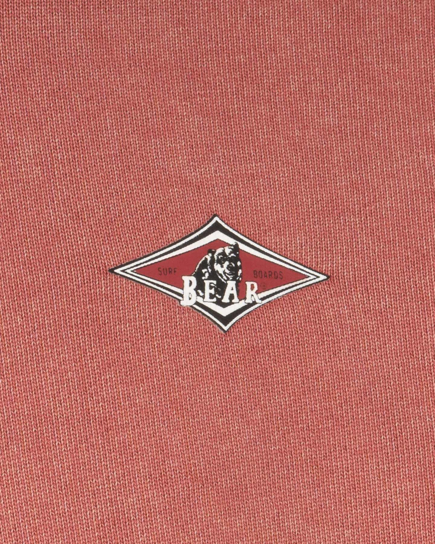 Felpa BEAR BEACH BREAK JR - Rosso - 2 | Cisalfa Sport