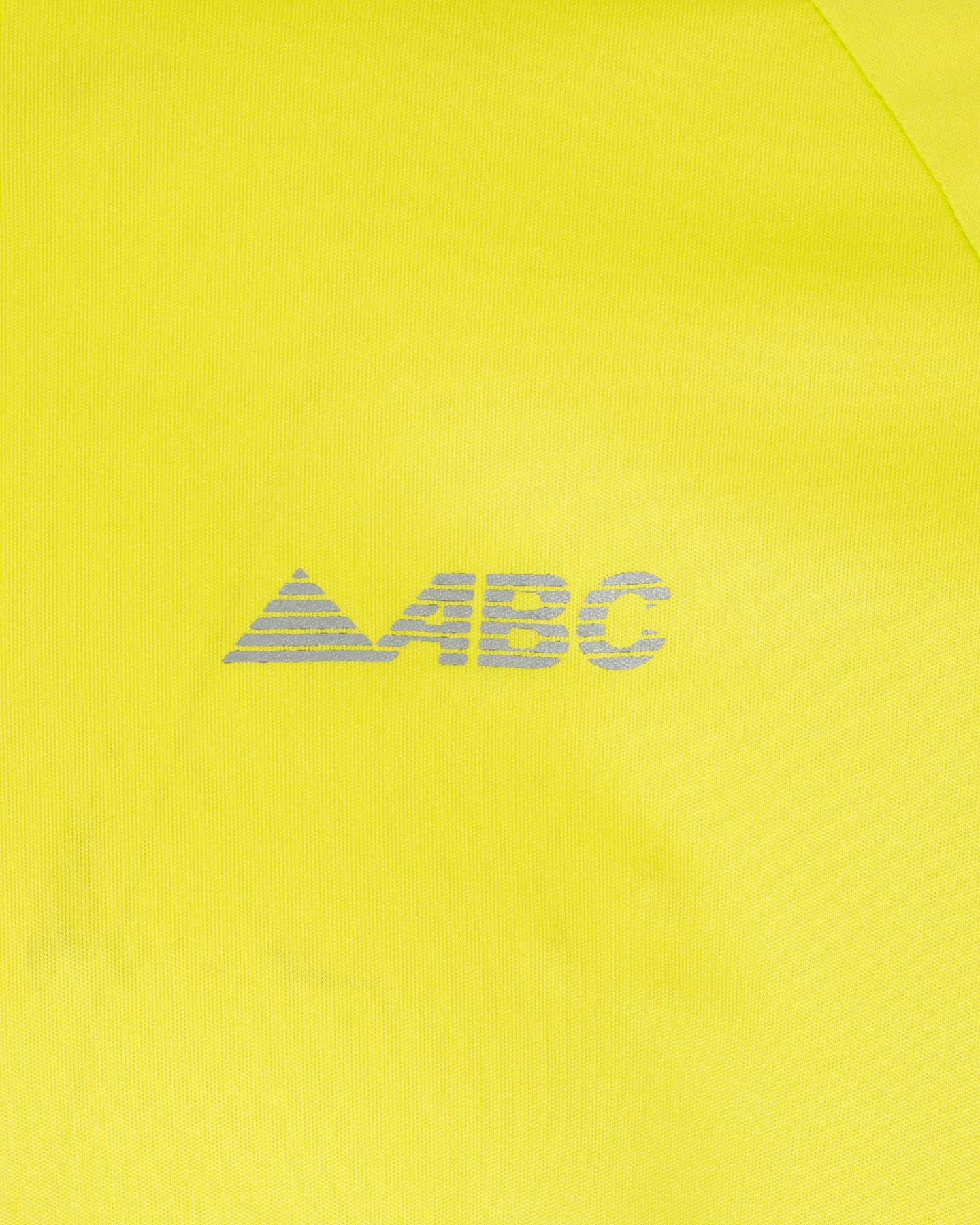 Maglia running ABC ESSENTIAL - Giallo - 2 | Cisalfa Sport