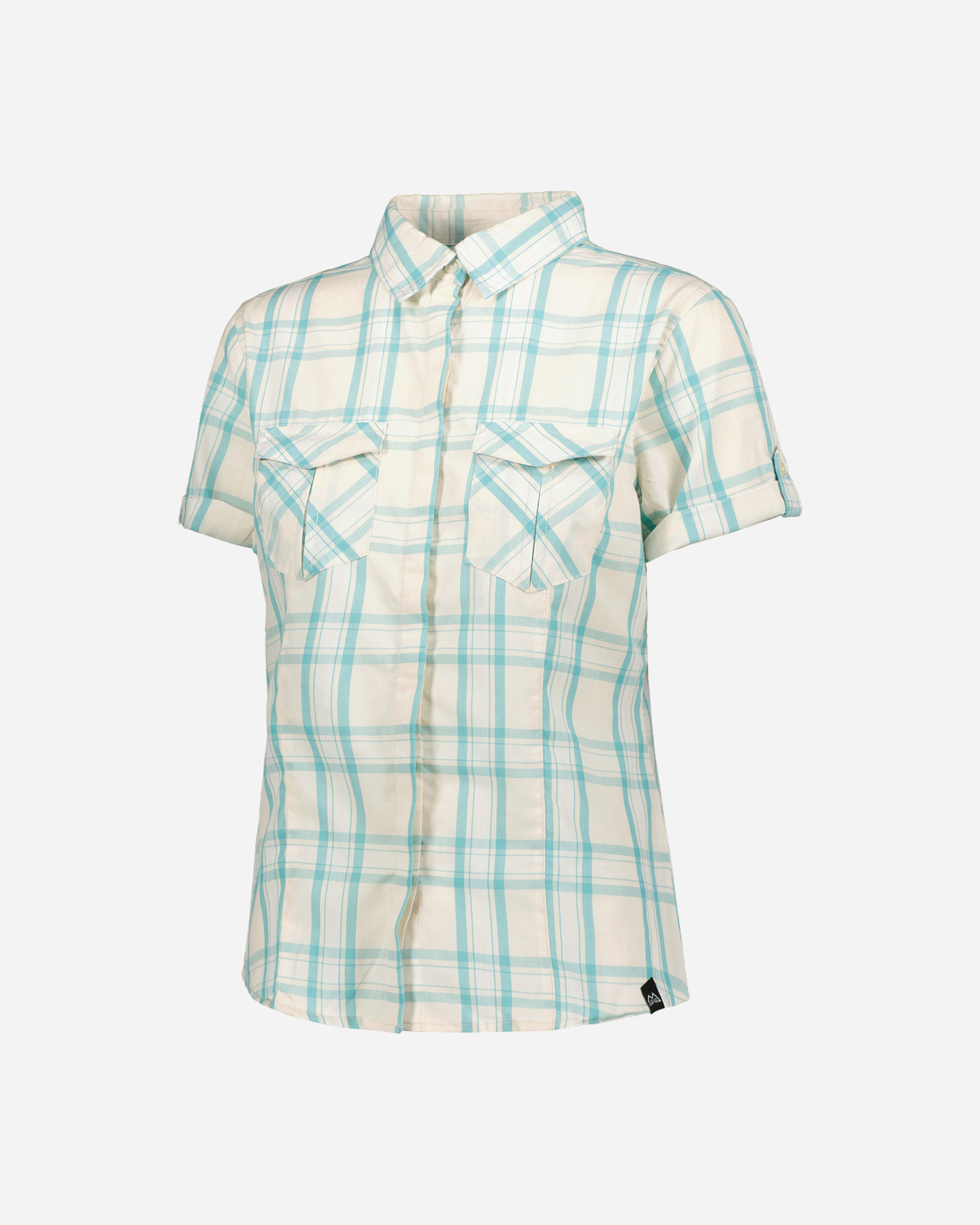 Camicia 8848 ROLL-UP CHECK W - Bianco - 5 | Cisalfa Sport