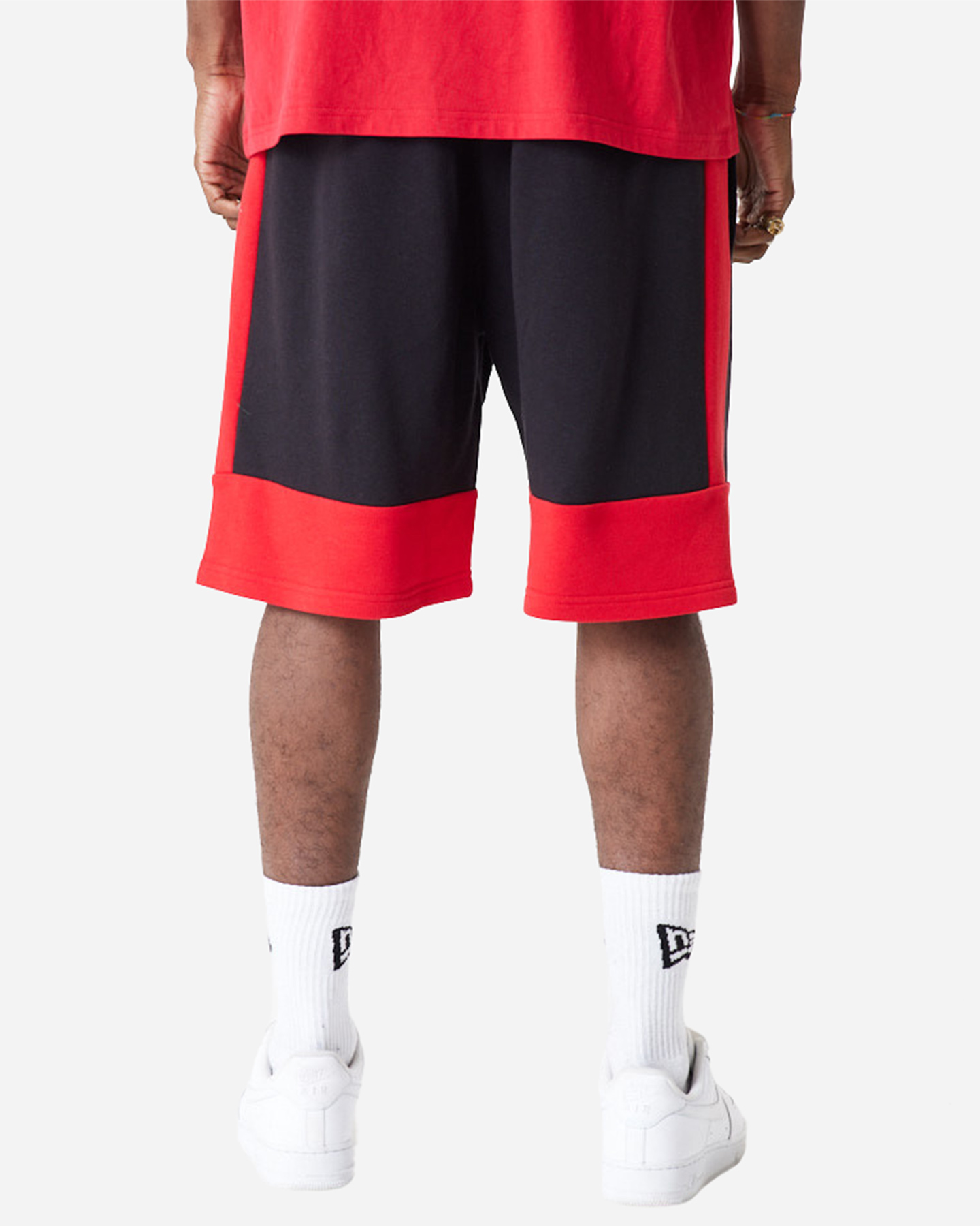 Pantaloncini NEW ERA COLOUR BLOCK CHICAGO BULLS M - Nero - 1 | Cisalfa Sport