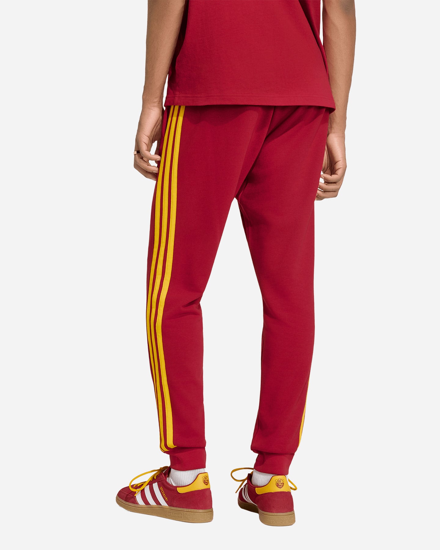 Abbigliamento calcio ufficiale ADIDAS ROMA DNA 26-27 M - Rosso - 3 | Cisalfa Sport