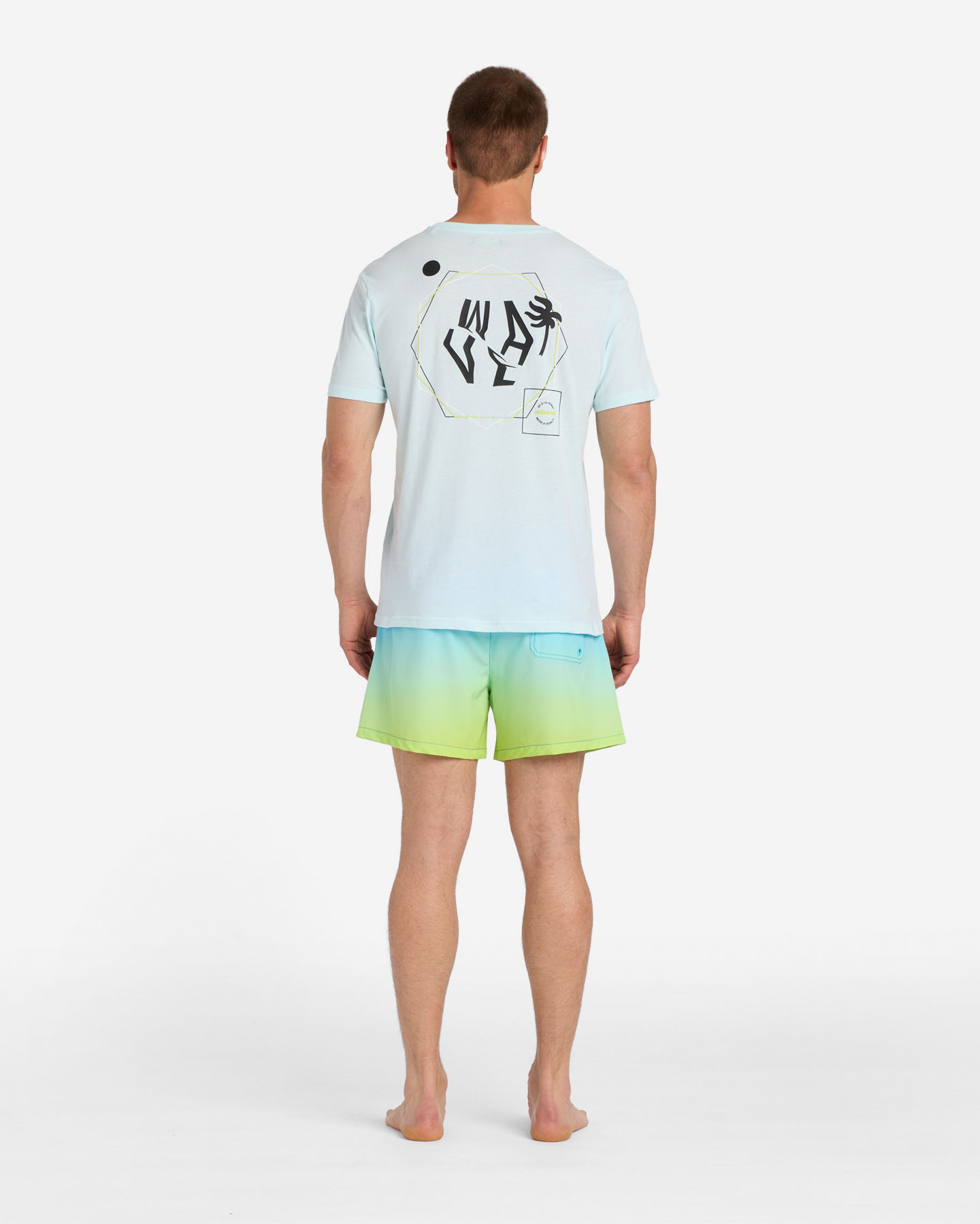 T-shirt MISTRAL SALTY WAVES M - Azzurro - 3 | Cisalfa Sport