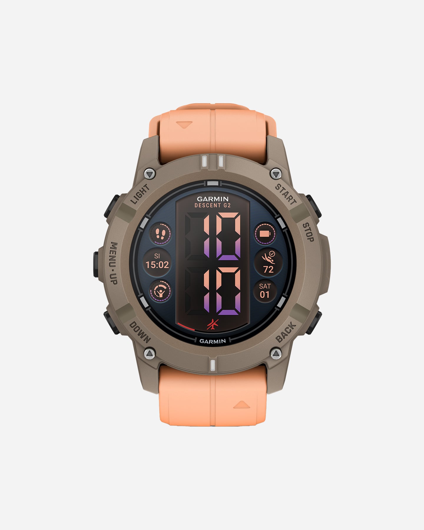 Orologio multifunzione GARMIN DESCENT G2 AMOLED  - Color mix - 0 | Cisalfa Sport