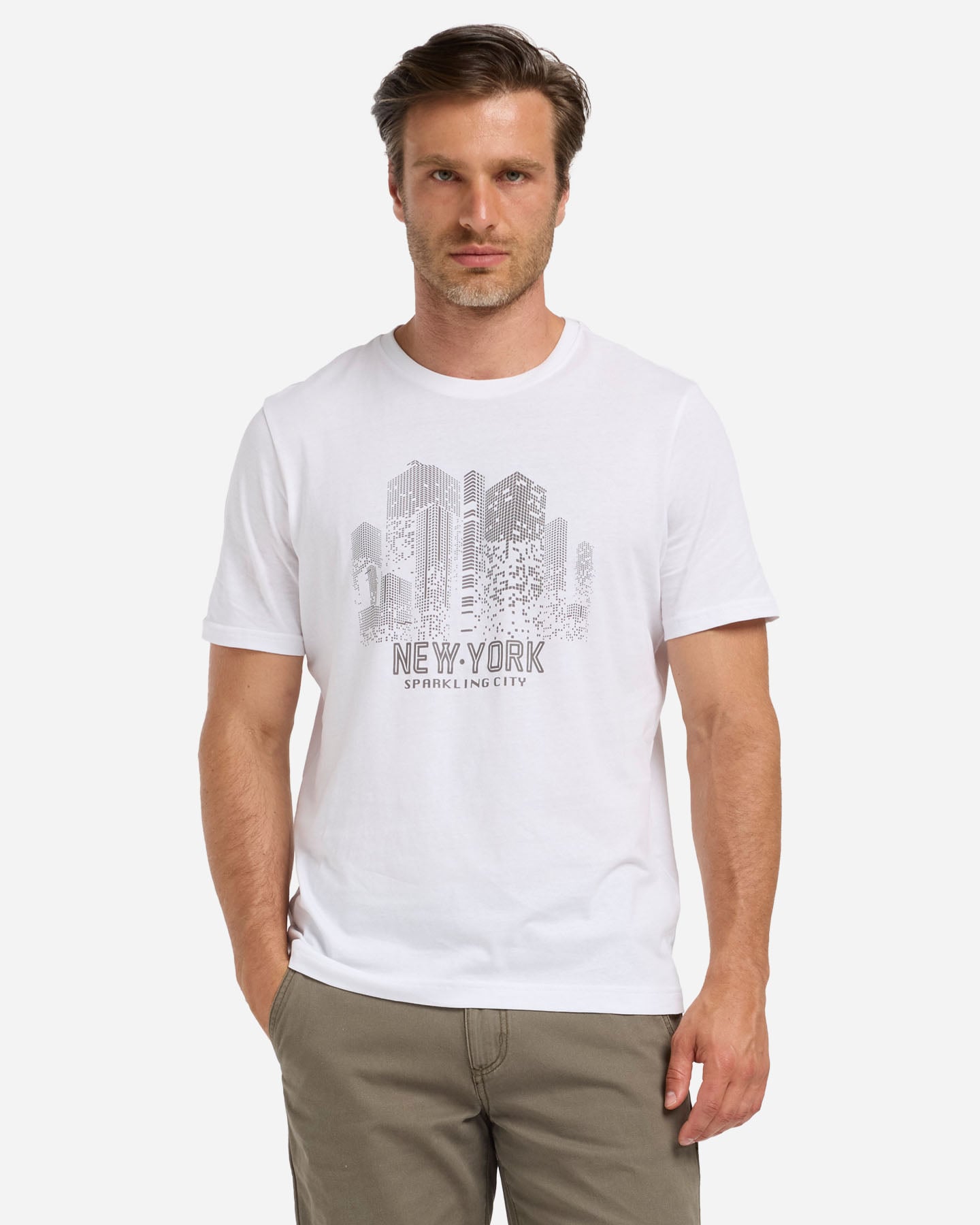 T-shirt DACK'S ESSENTIAL M - Bianco - 1 | Cisalfa Sport