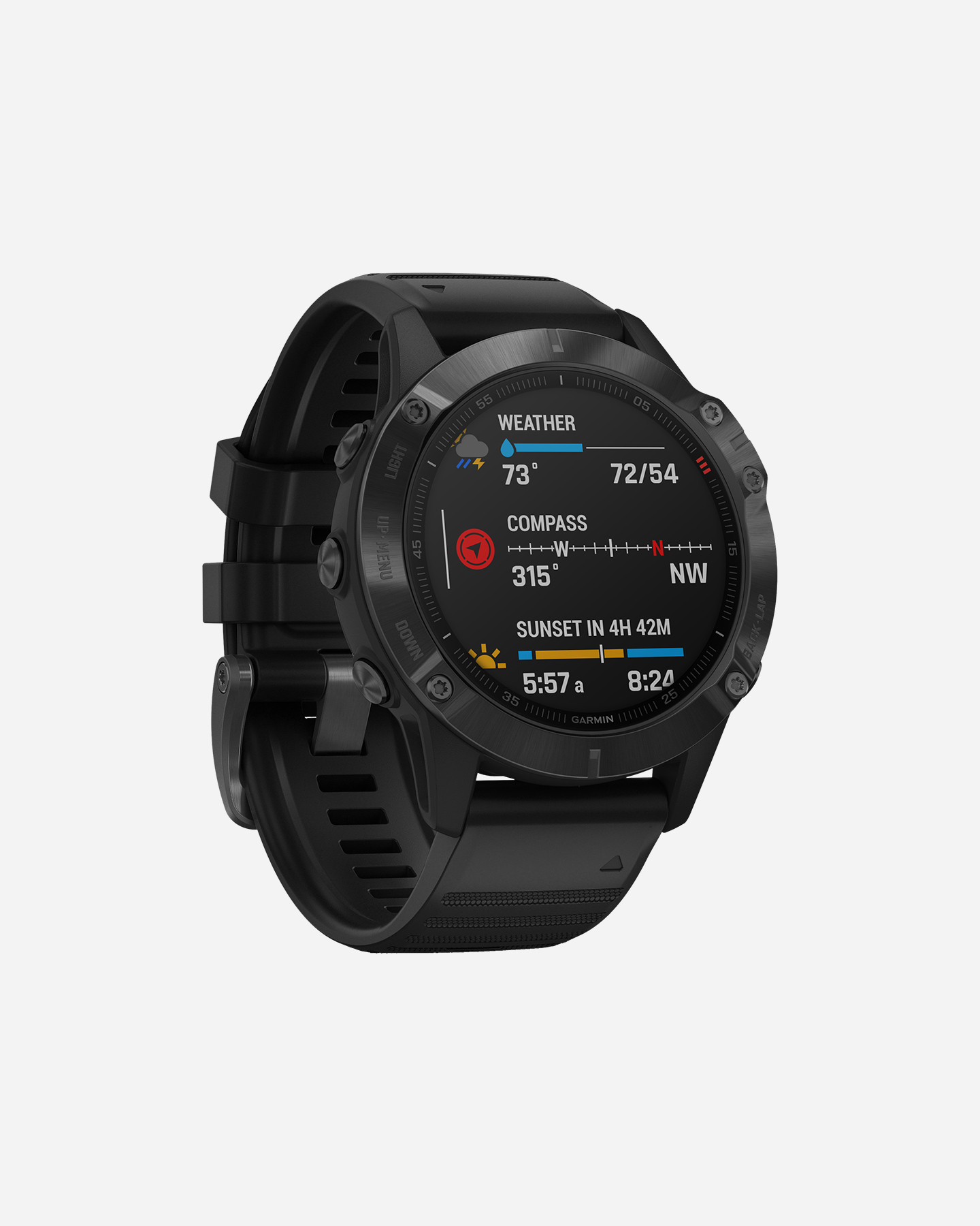 Orologio multifunzione GARMIN FENIX 6 PRO - Nero - 3 | Cisalfa Sport