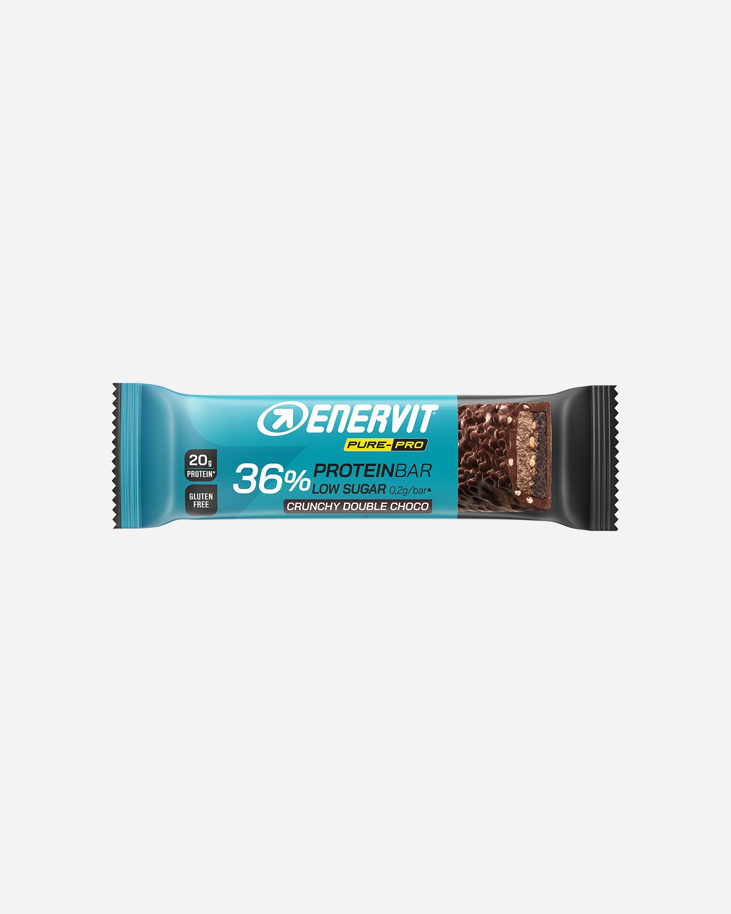 Energetico ENERVIT BARRETTA PROTEIN BAR 36% DOUBLE CHOCO 55 G  - Color mix - 0 | Cisalfa Sport