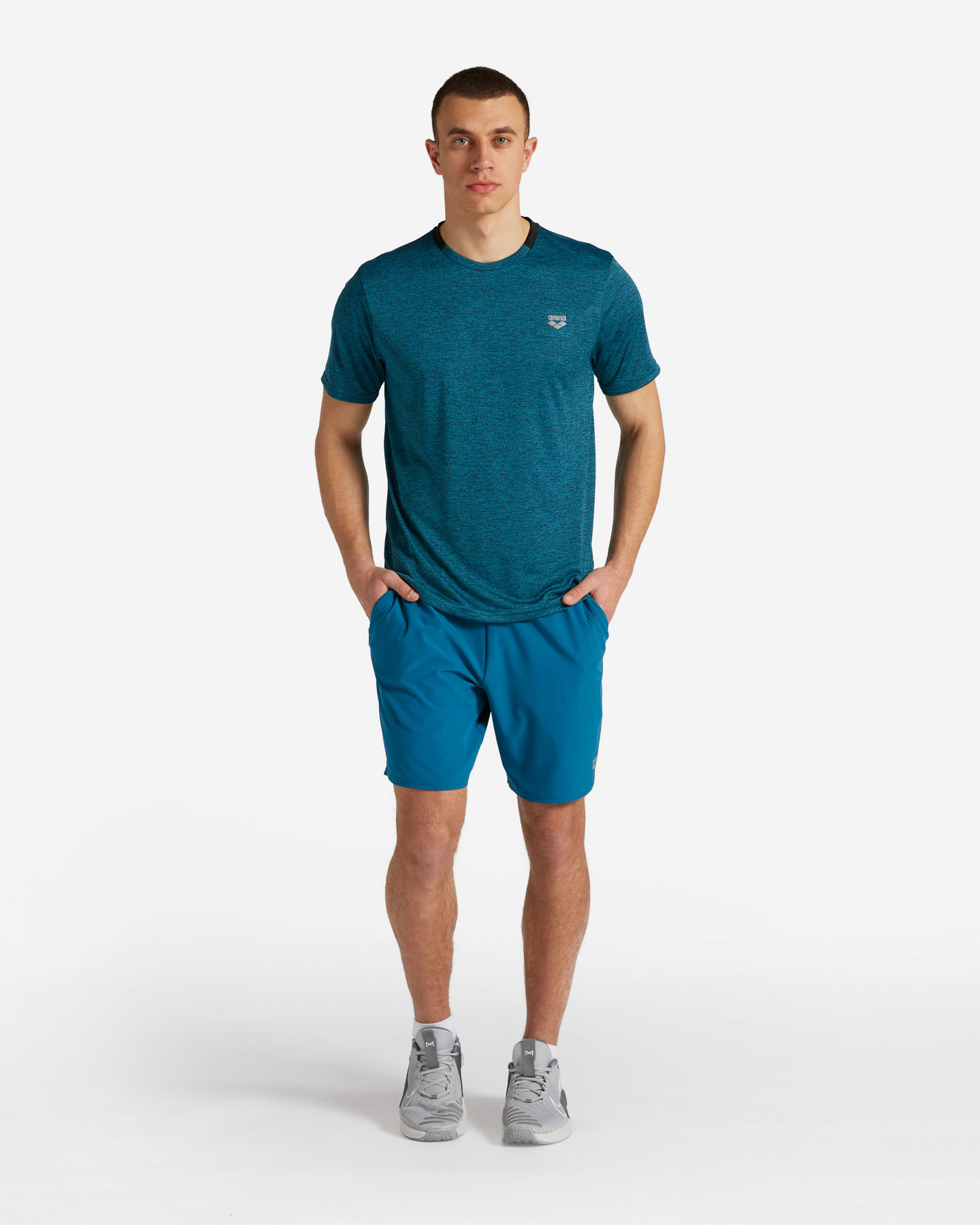 T-shirt training ARENA BASIC M - Blu - 1 | Cisalfa Sport