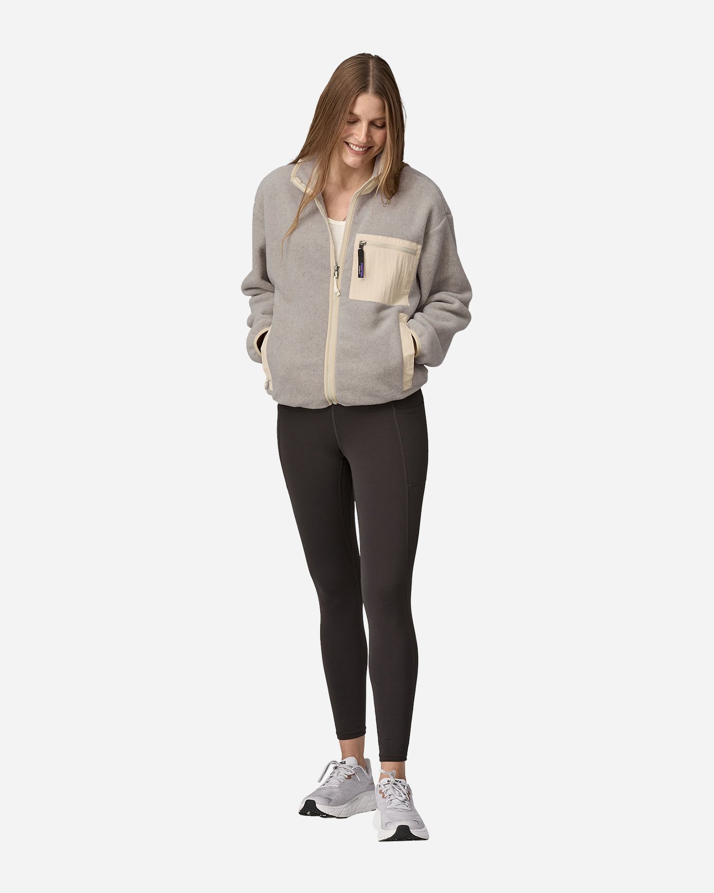 Pile PATAGONIA SYNCHILLA W - Beige - 3 | Cisalfa Sport