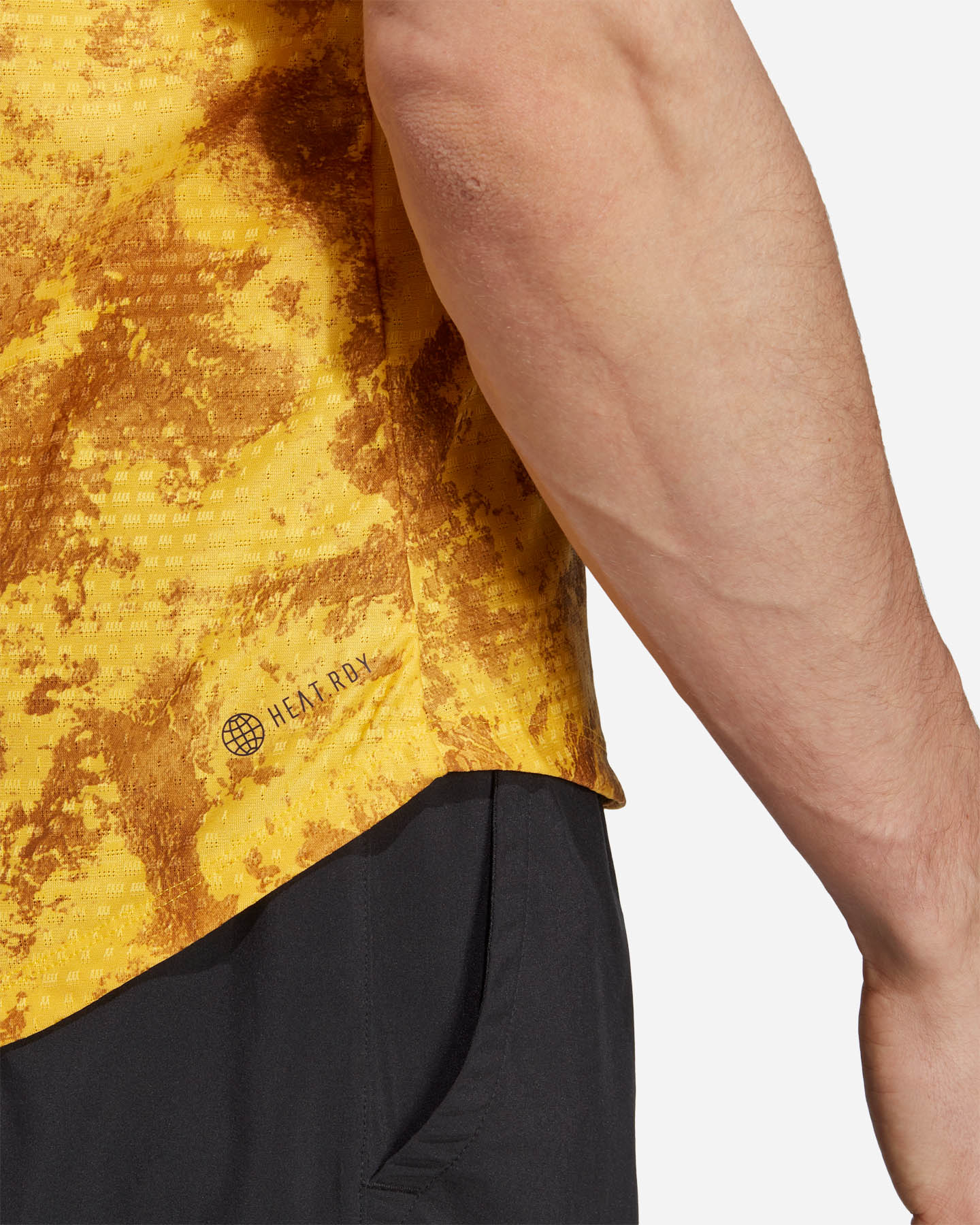 T-shirt tennis ADIDAS FREELIFT PARIS M - Giallo - 5 | Cisalfa Sport