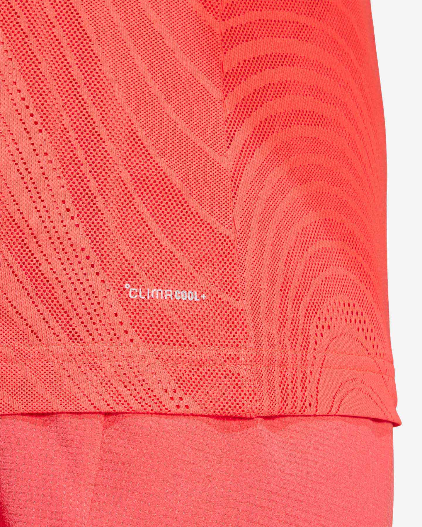 T-shirt tennis ADIDAS AO25 M - Rosso - 5 | Cisalfa Sport