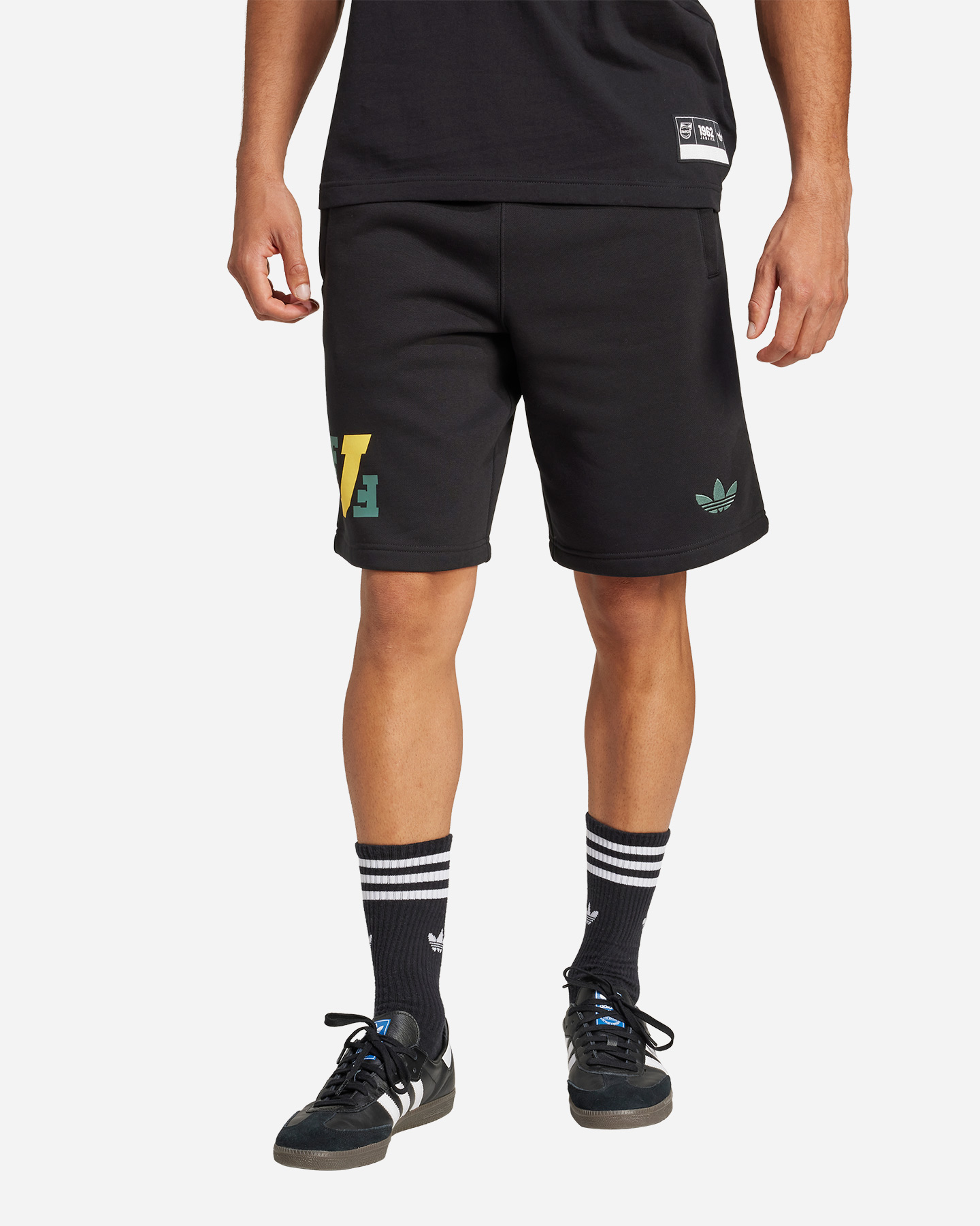 Abbigliamento calcio ufficiale ADIDAS JAMAICA VRCT OG M - Nero - 1 | Cisalfa Sport