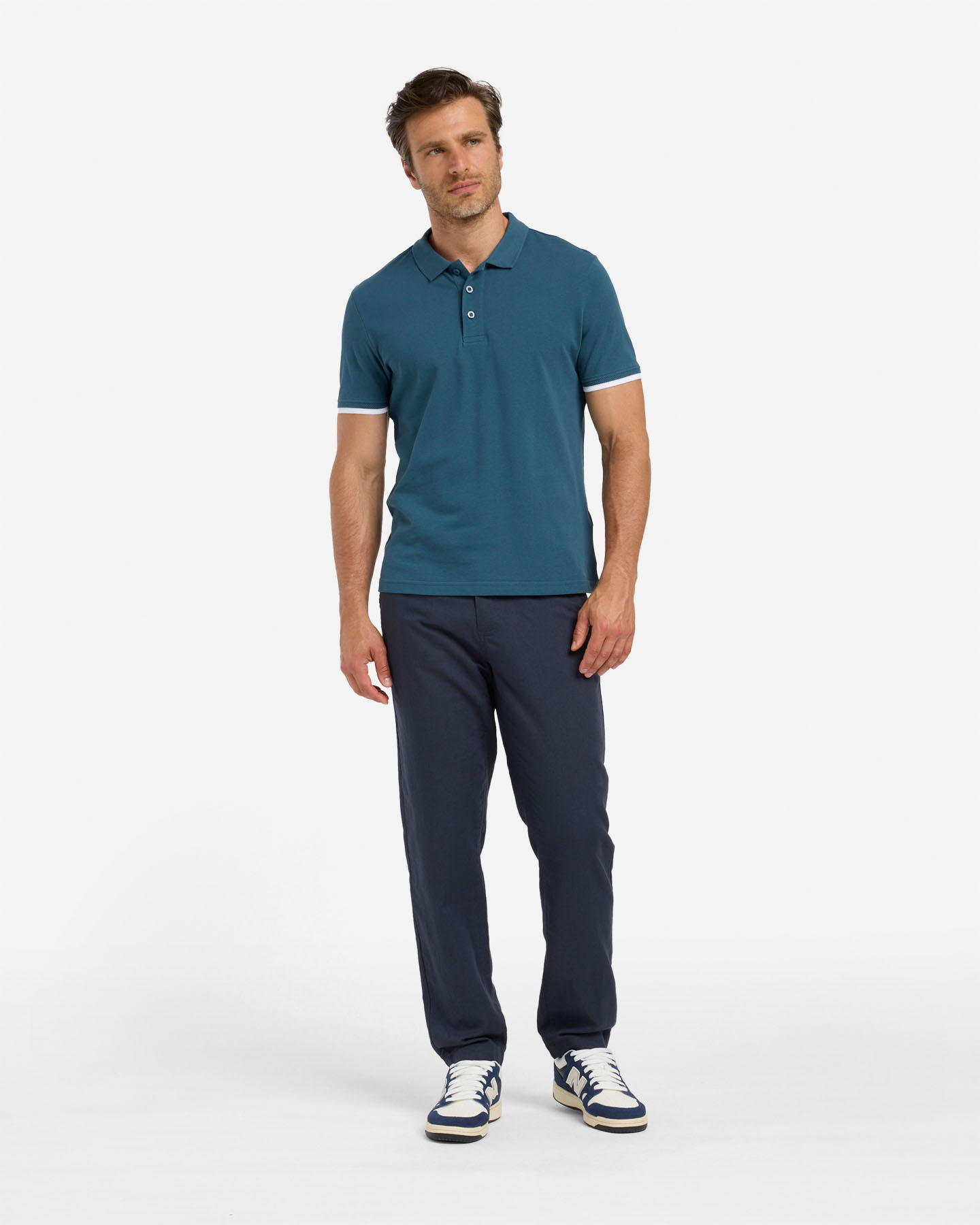 Polo DACK'S ESSENTIAL M - Azzurro - 4 | Cisalfa Sport