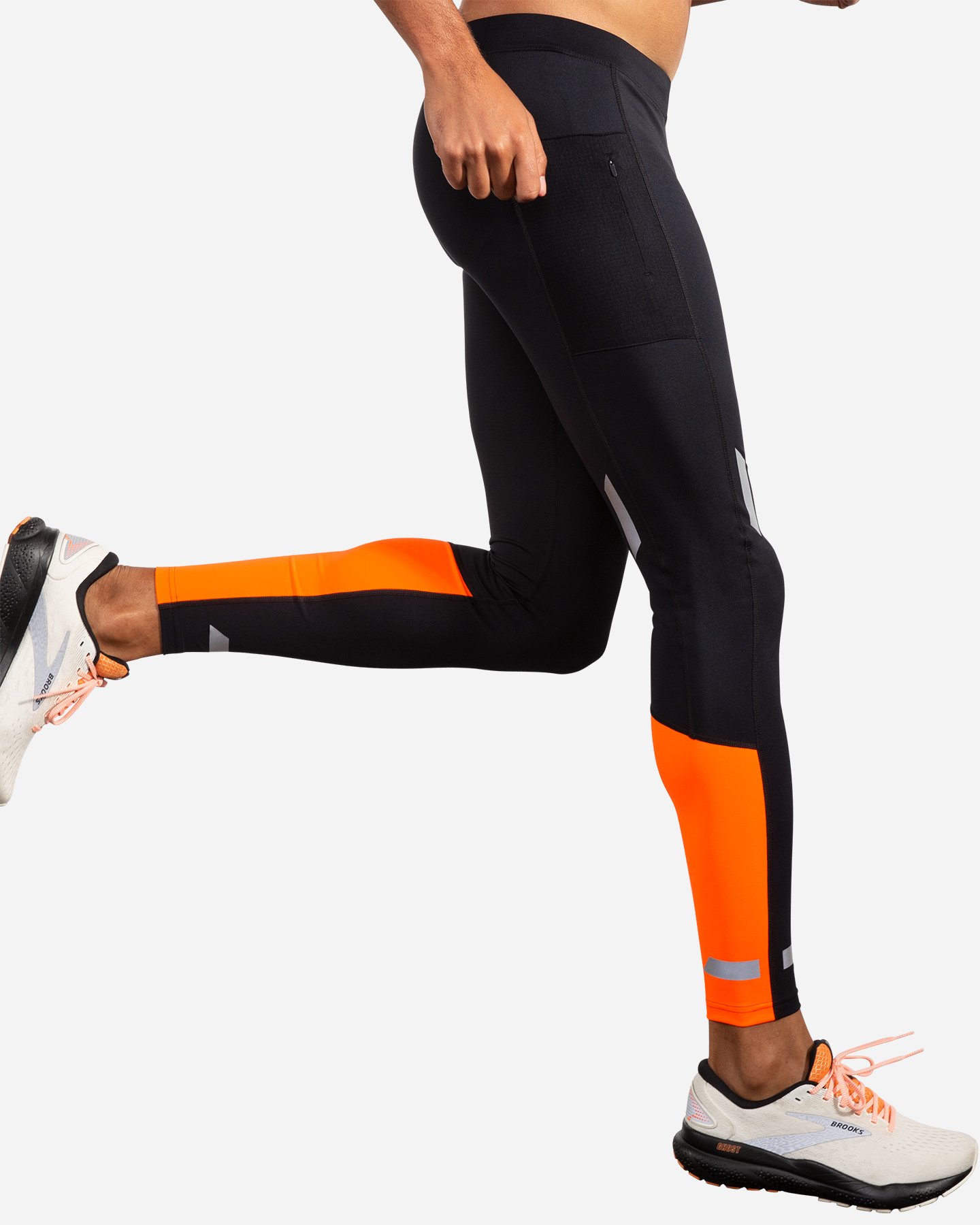 Fuseaux running BROOKS RUN VISIBLE 2.0 M - Nero - 1 | Cisalfa Sport