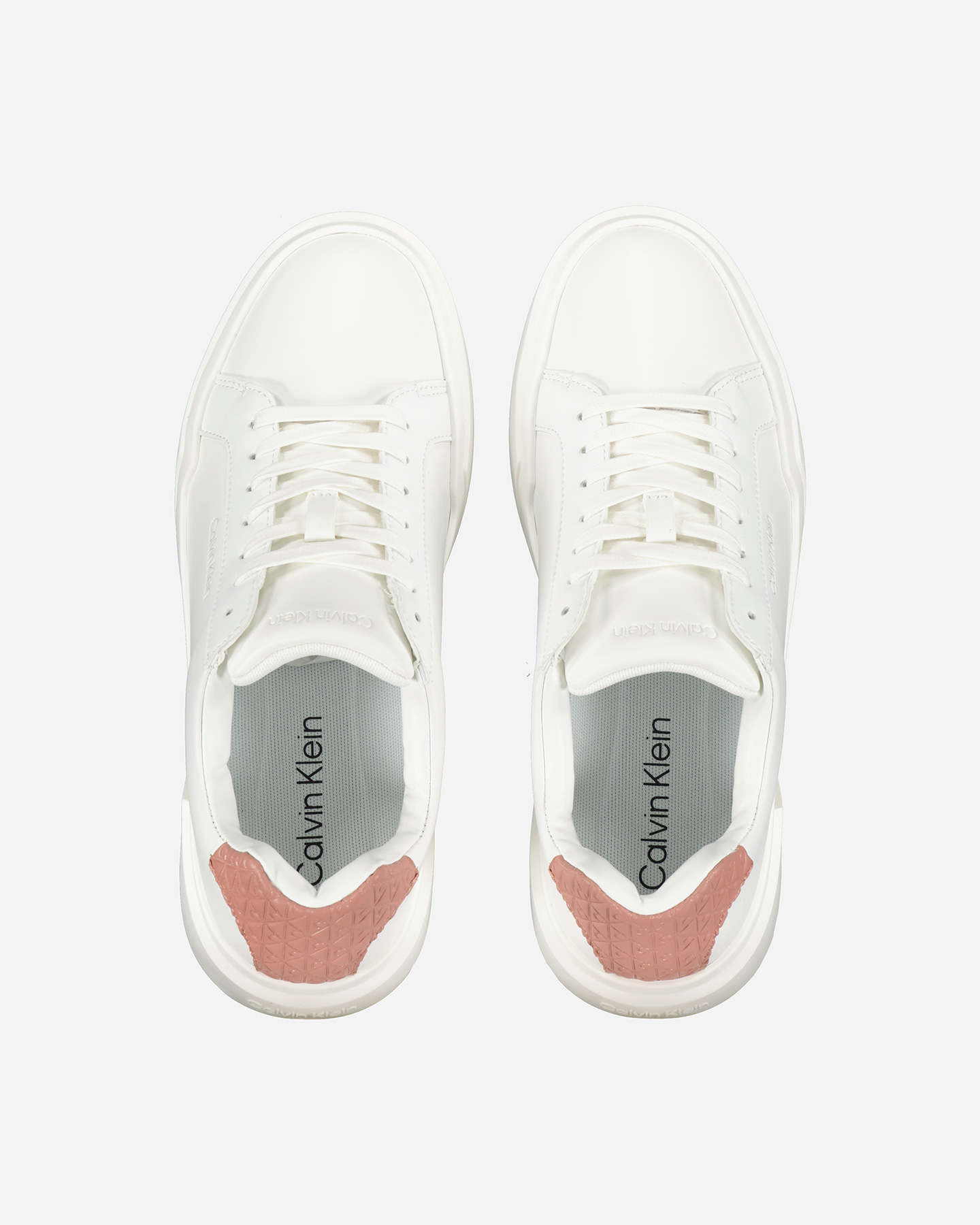 Scarpe sneakers CALVIN KLEIN JEANS CHUNKY CUPSOLE LACEUP LTH W - Bianco - 4 | Cisalfa Sport